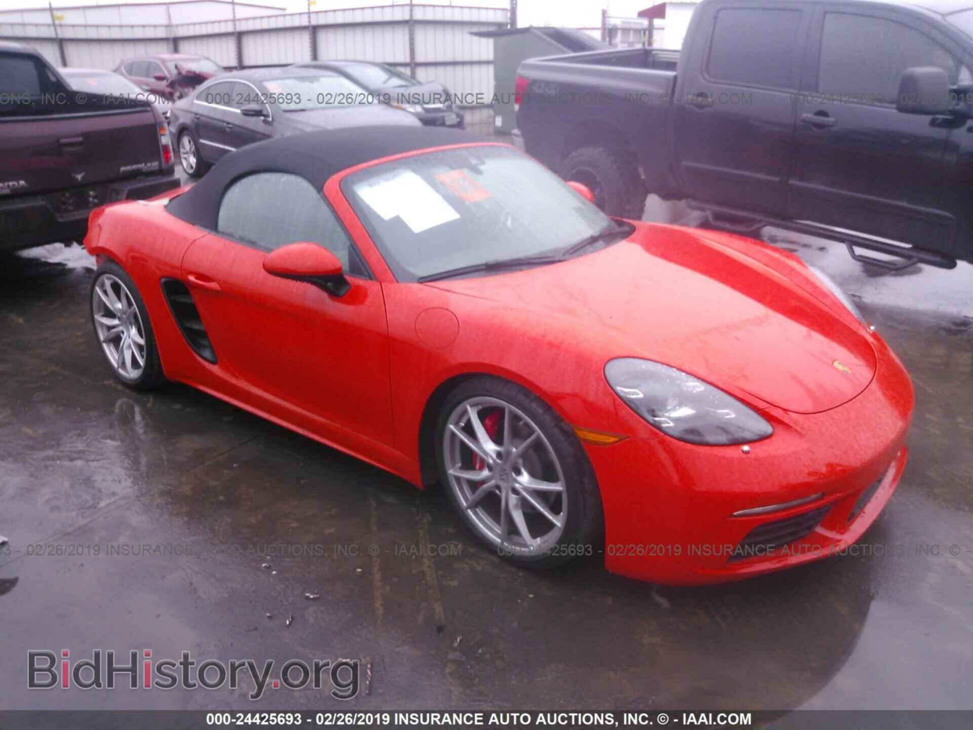 Фотография WP0CB2A80HS240074 - PORSCHE BOXSTER 2017