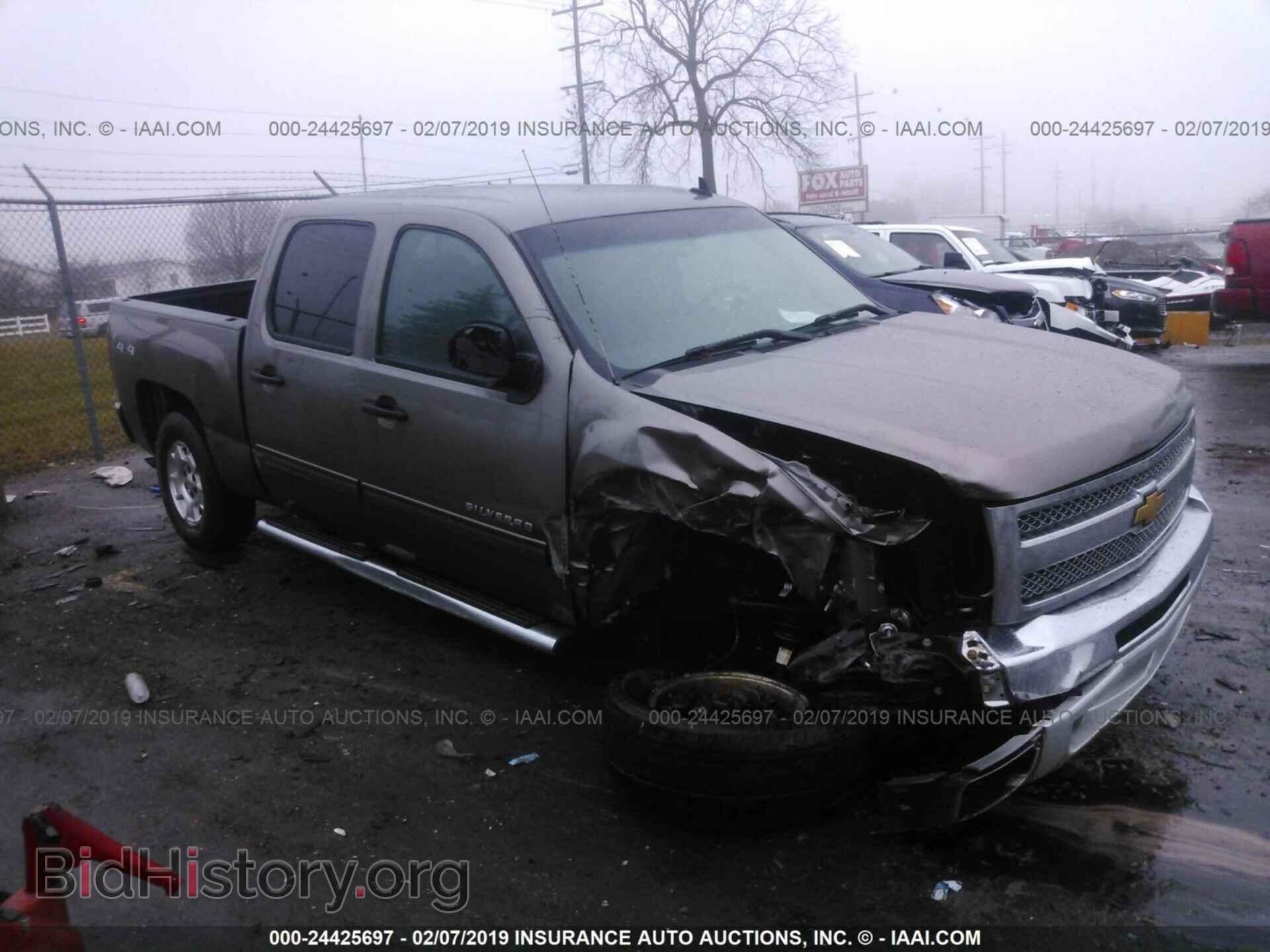 Фотография 3GCPKSE75CG257021 - CHEVROLET SILVERADO 2012