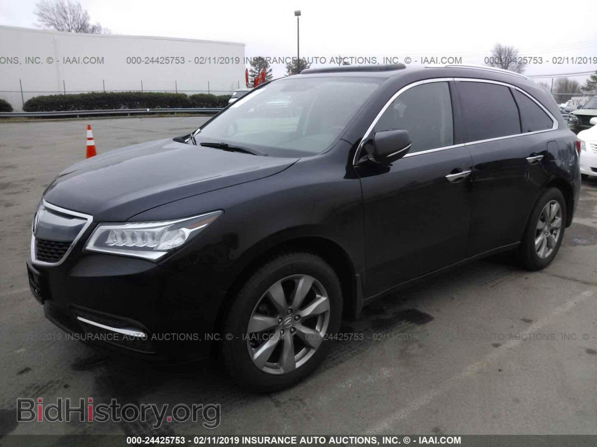 2015 ACURA MDX - VIN: 5FRYD4H89FB014710 - Фото 2