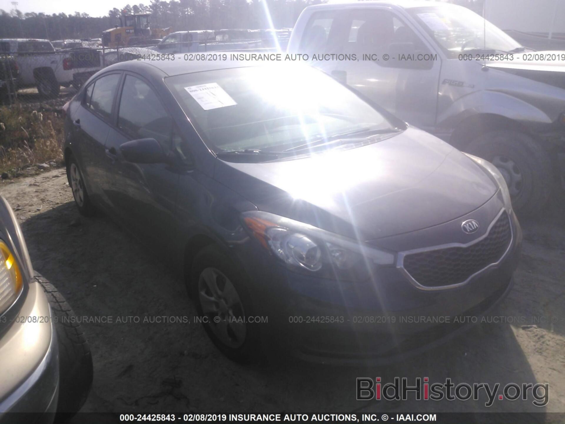 Фотография KNAFK4A65E5062869 - KIA FORTE 2014