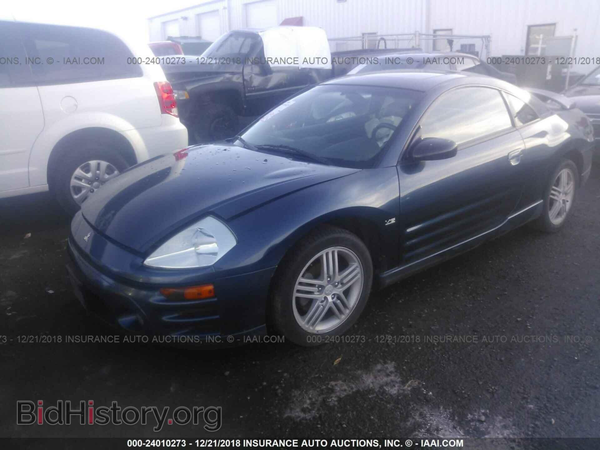 2004 MITSUBISHI ECLIPSE - VIN: 4A3AC84H34E046101 - Фото 2
