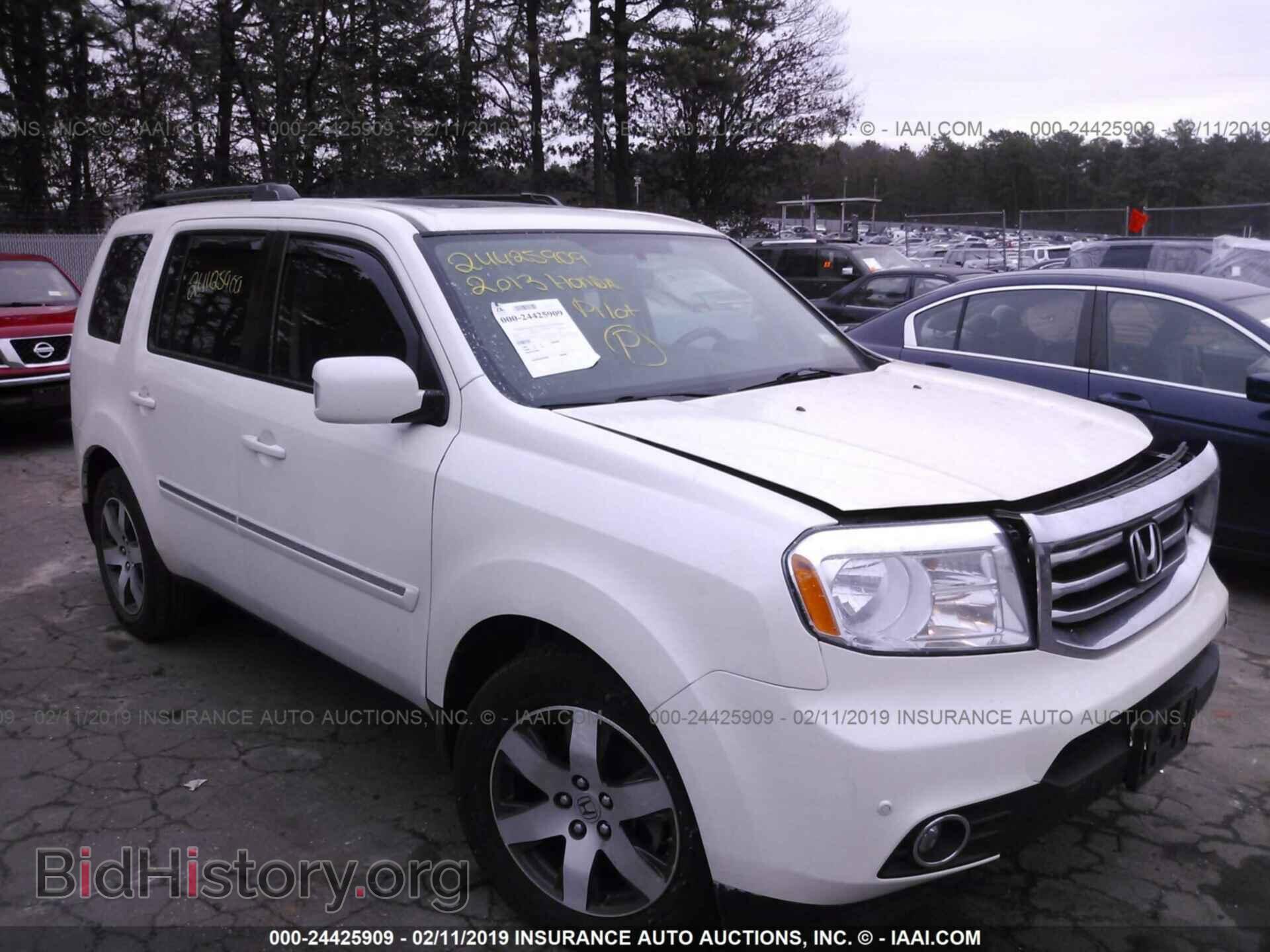 Photo 5FNYF4H97DB052017 - HONDA PILOT 2013