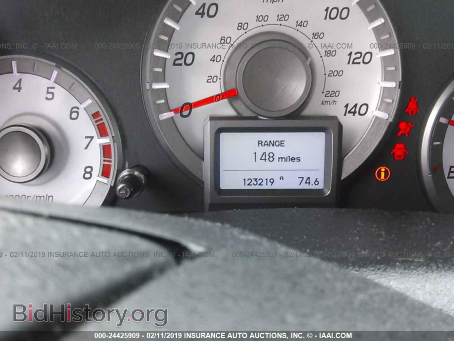 2013 HONDA PILOT - VIN: 5FNYF4H97DB052017 - Фото 7