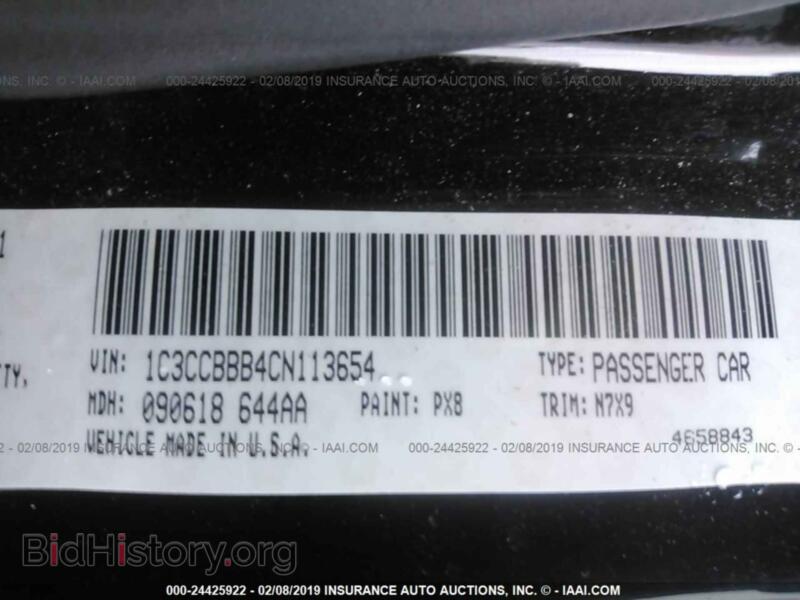 2012 Chrysler 200 (VIN 1C3CCBBB4CN113654) — photo 9 of 10
