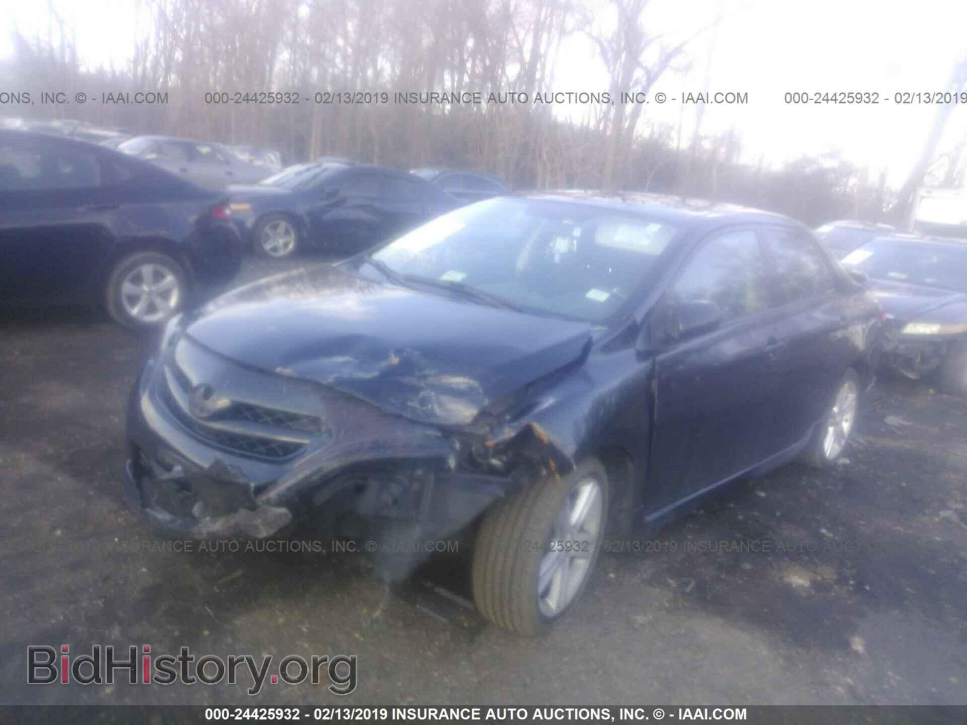 2013 TOYOTA COROLLA - VIN: 2T1BU4EE0DC107019 - Фото 2