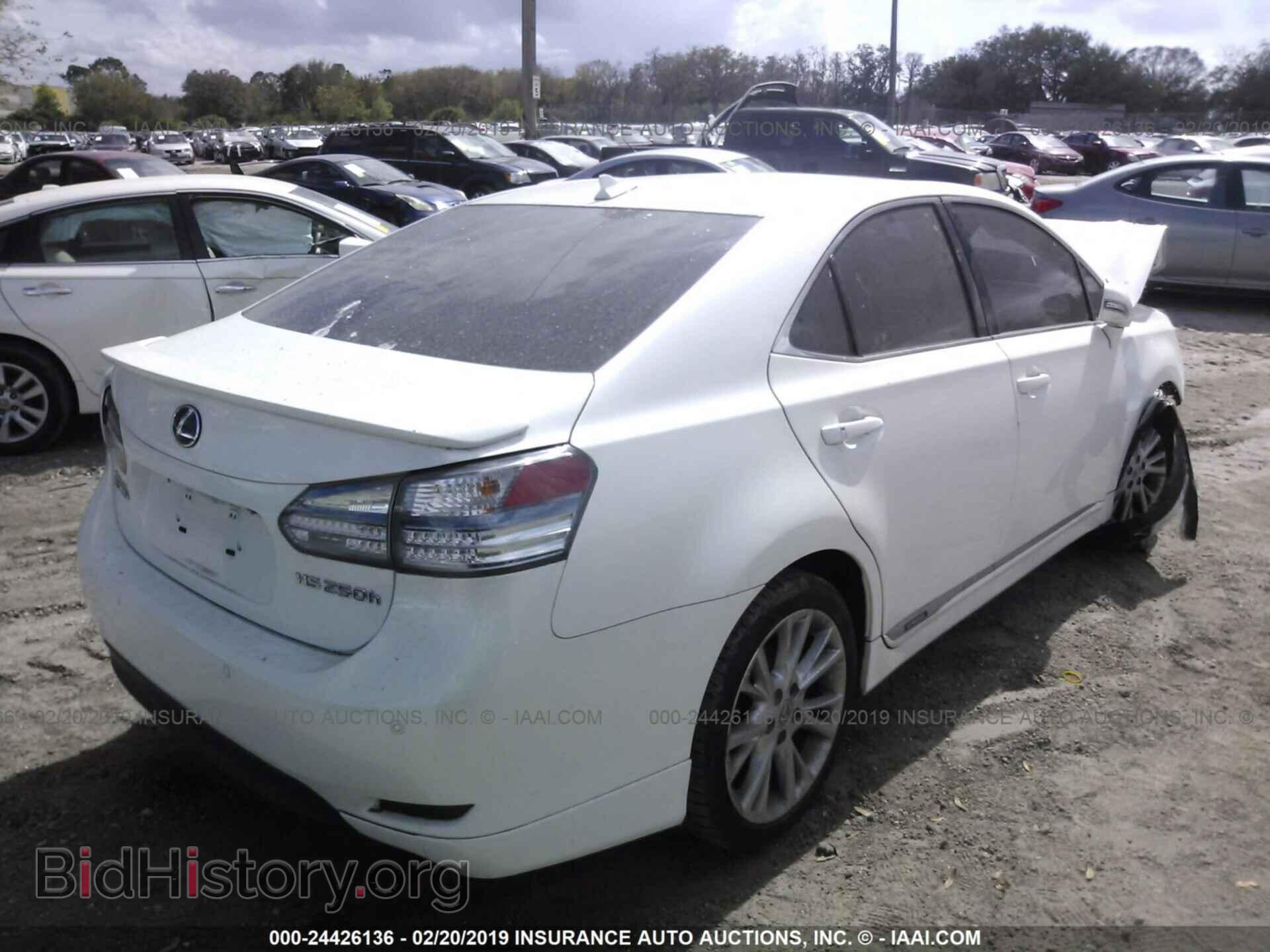 2010 LEXUS HS - VIN: JTHBB1BA0A2029789 - Фото 4