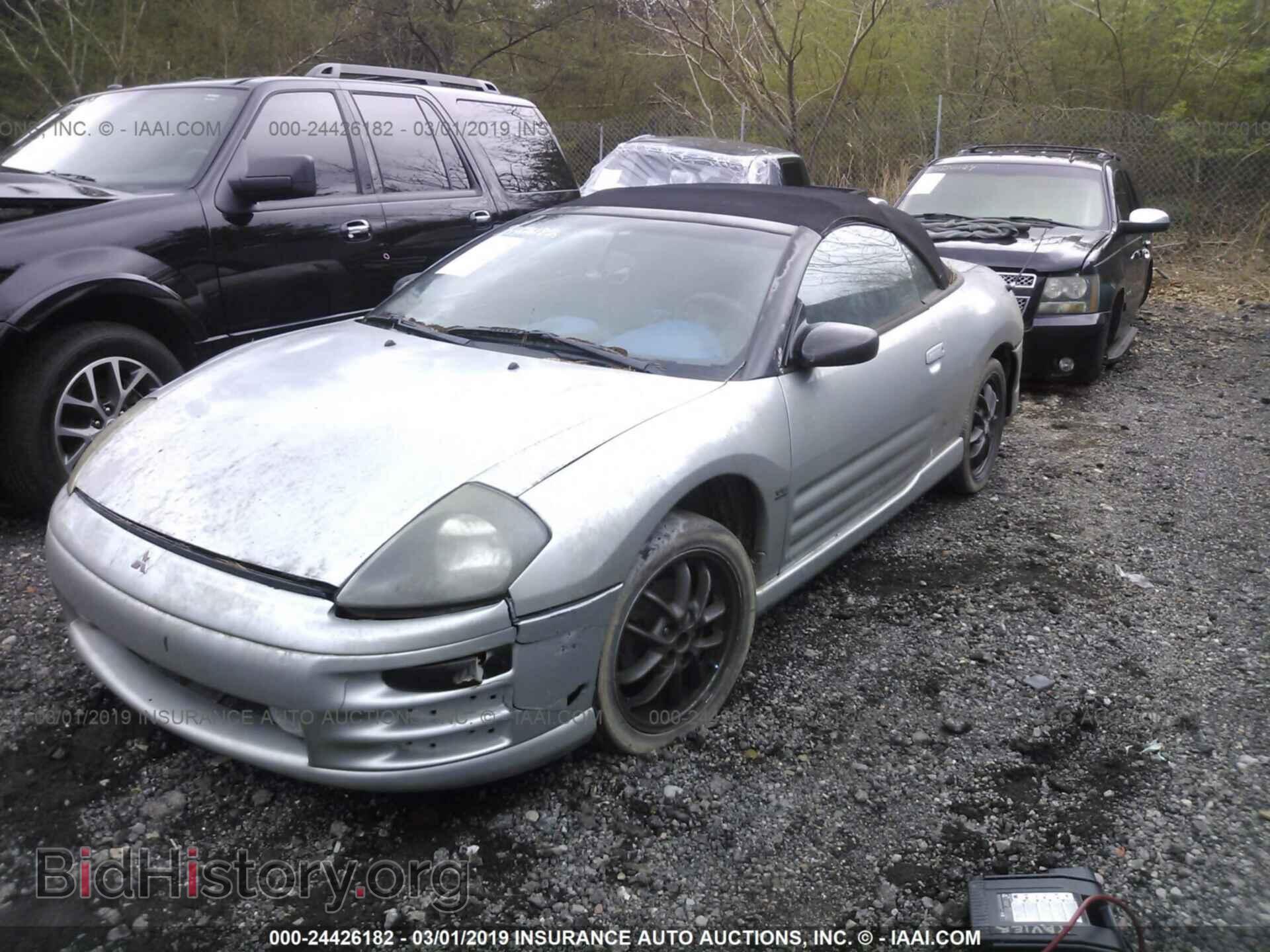 2001 MITSUBISHI ECLIPSE - VIN: 4A3AE85H81E207501 - Photo 2