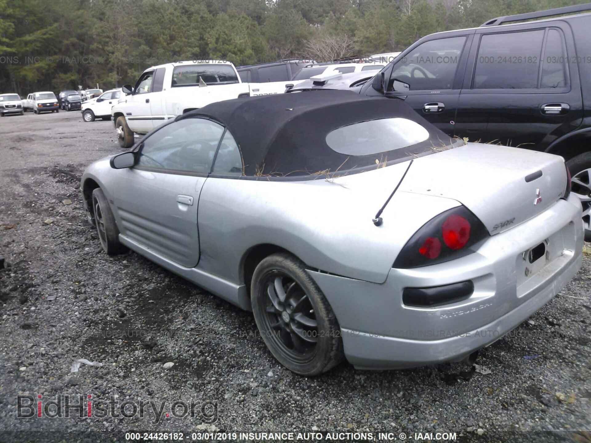 2001 MITSUBISHI ECLIPSE - VIN: 4A3AE85H81E207501 - Photo 3