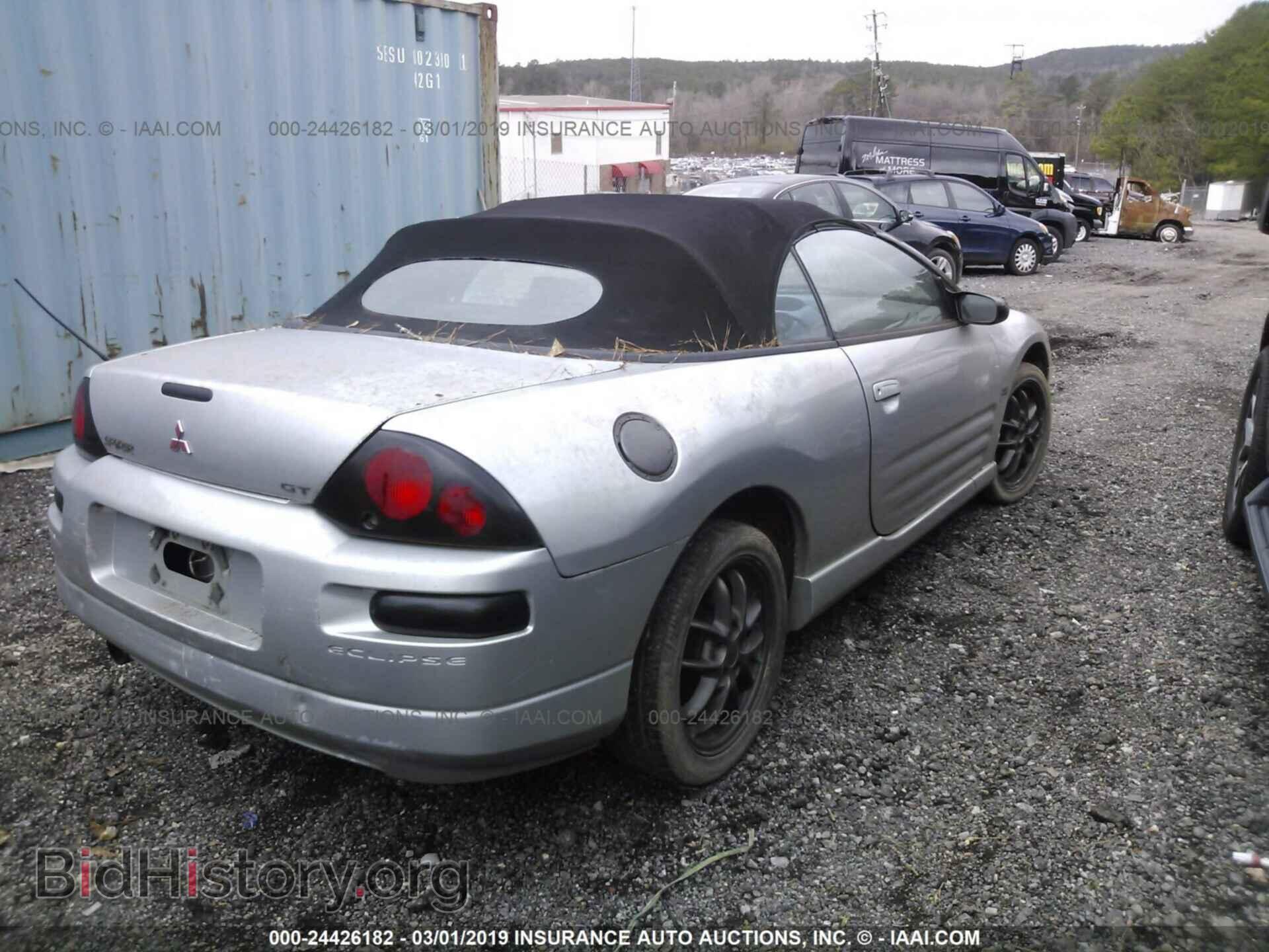 2001 MITSUBISHI ECLIPSE - VIN: 4A3AE85H81E207501 - Photo 4