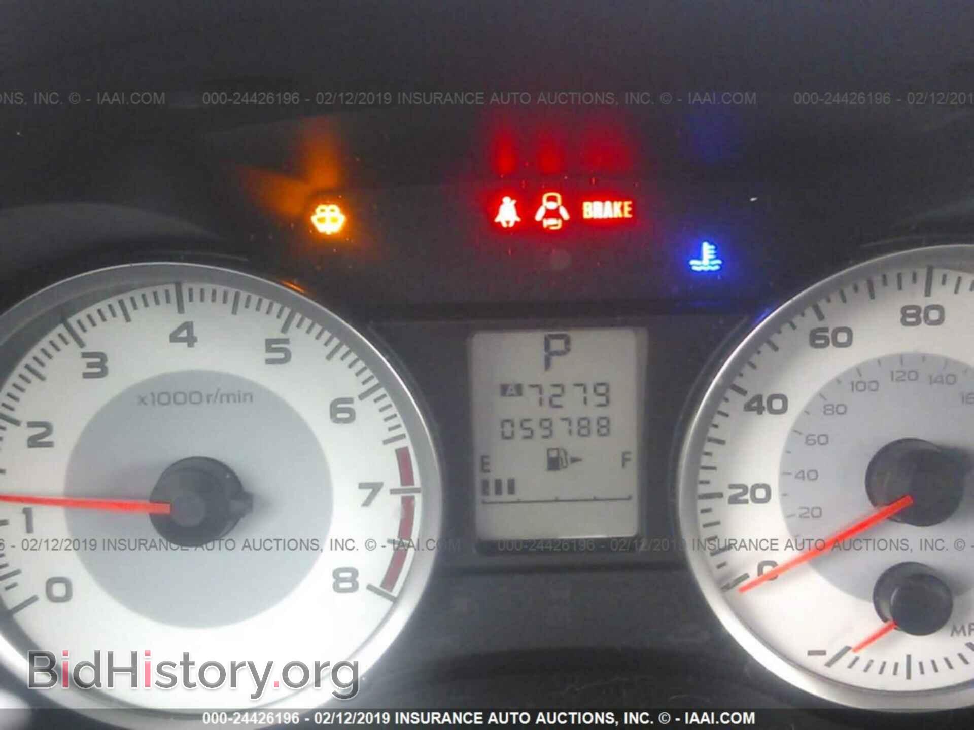 2012 SUBARU IMPREZA - VIN: JF1GJAC62CH028105 - Фото 7