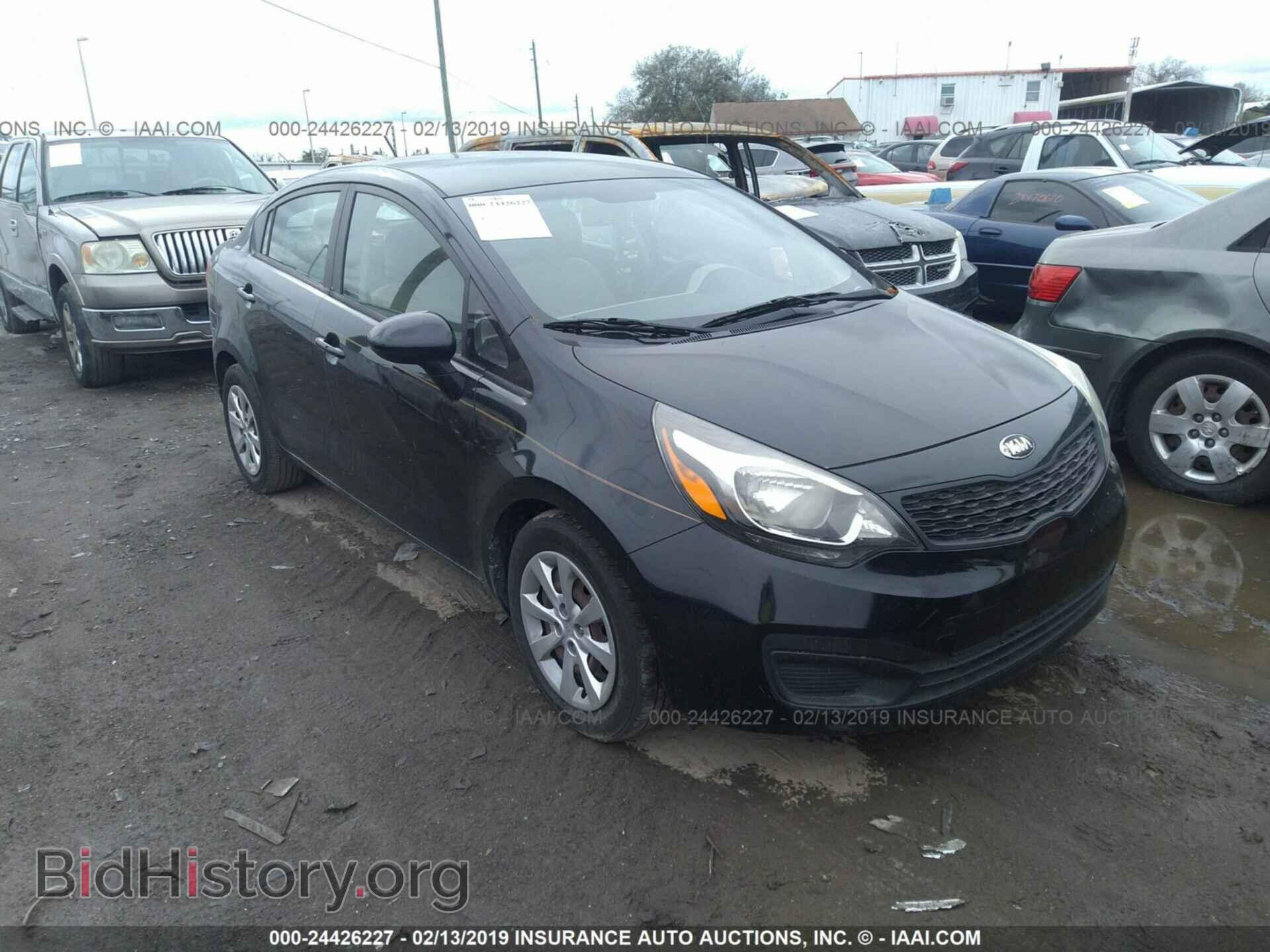 Photo KNADM4A35D6159540 - KIA RIO 2013