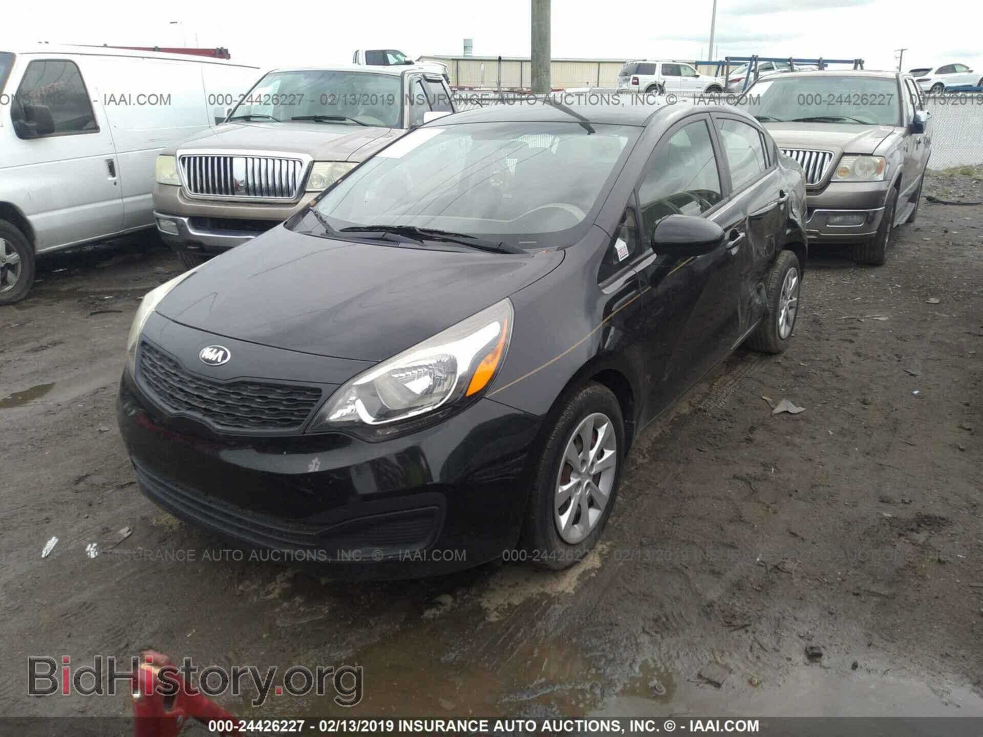 2013 KIA RIO - VIN: KNADM4A35D6159540 - Photo 2