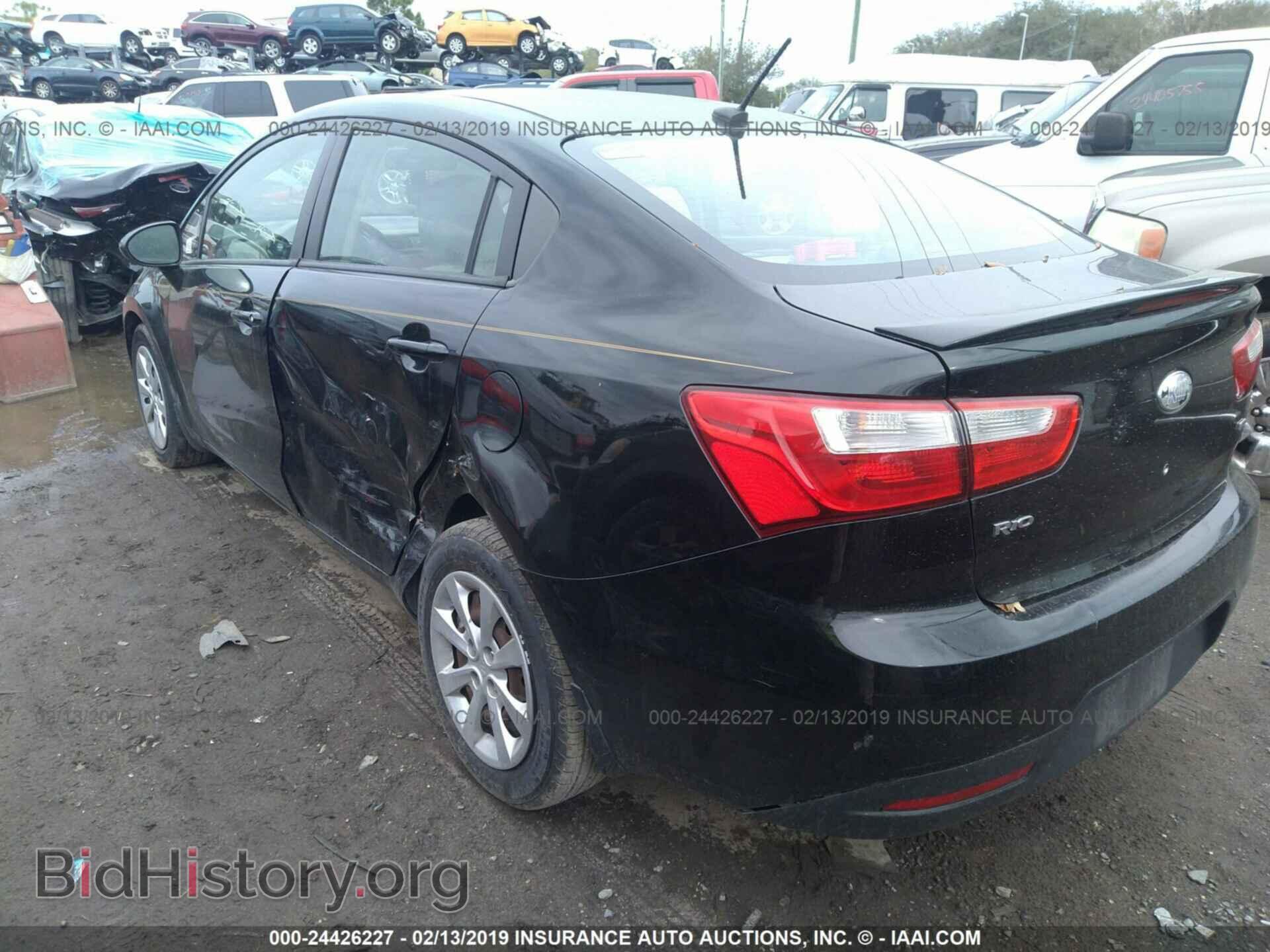 2013 KIA RIO - VIN: KNADM4A35D6159540 - Photo 6