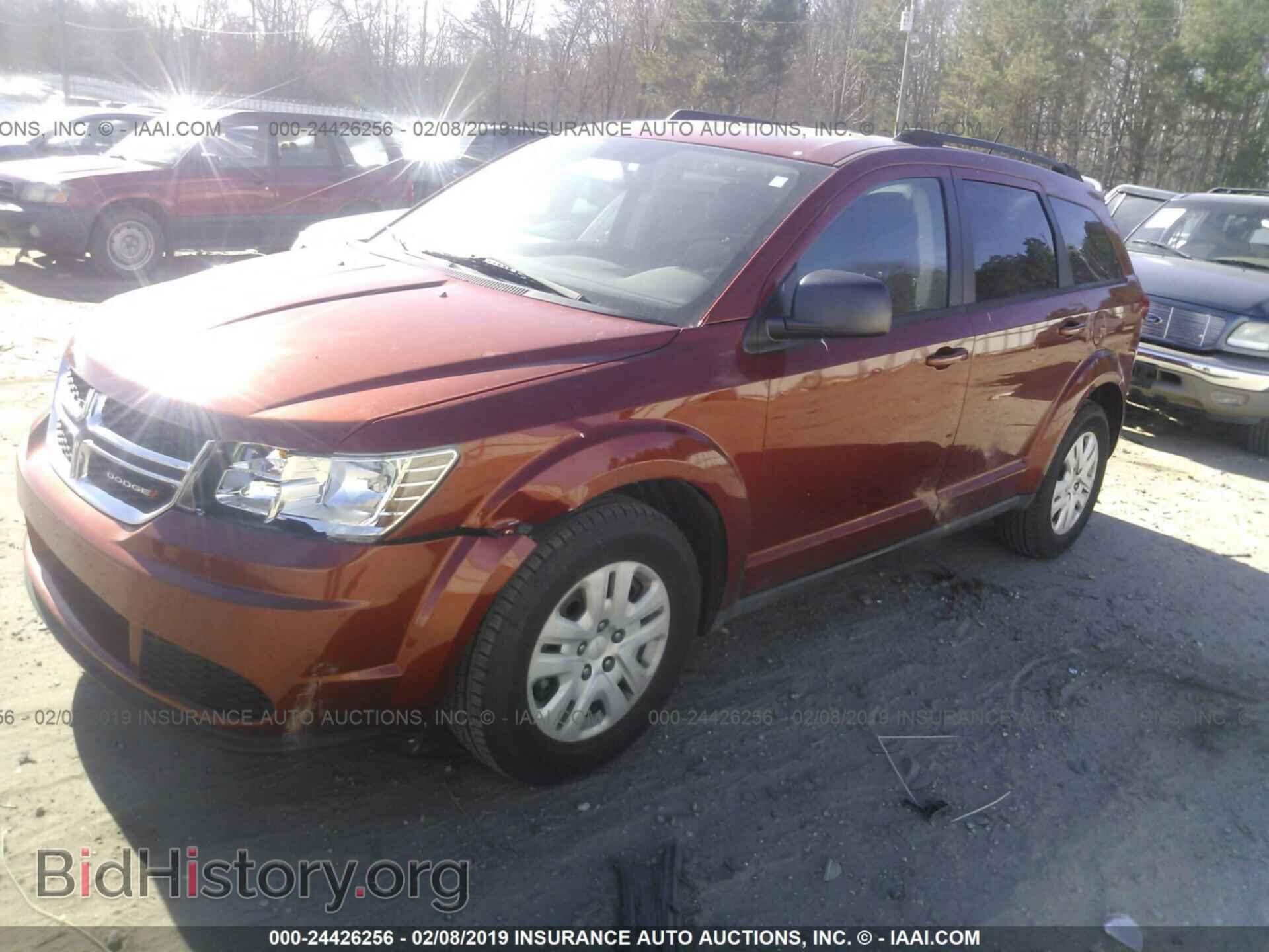 2013 DODGE JOURNEY - VIN: 3C4PDCAB6DT687661 - Фото 2