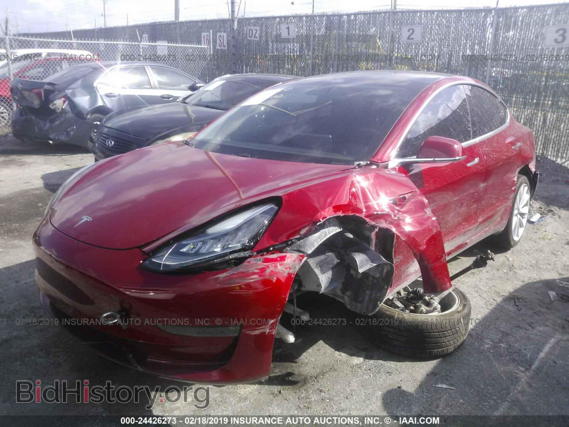 2018 TESLA MODEL 3 - VIN: 5YJ3E1EB6JF065372 - Photo 2
