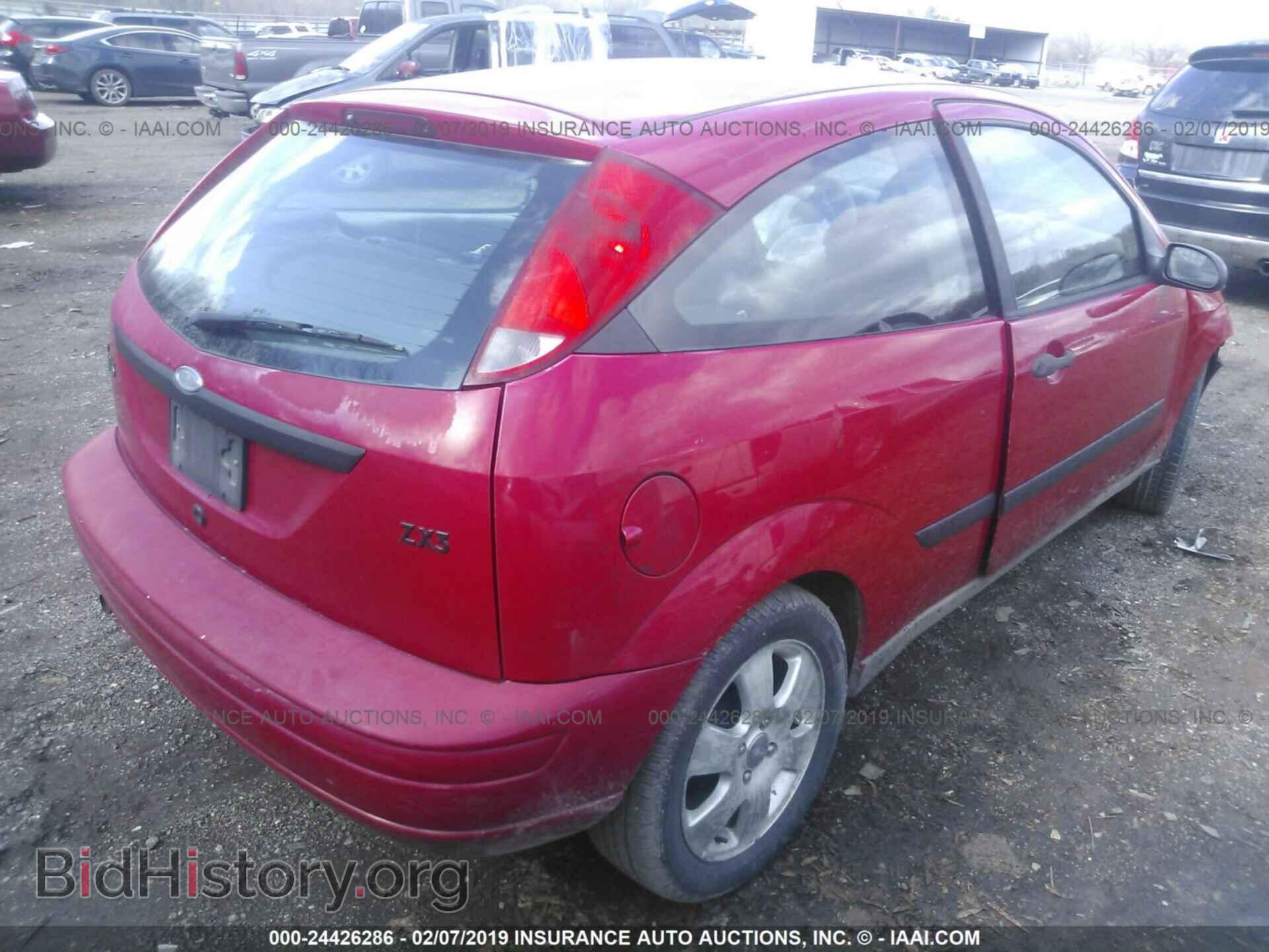 2007 FORD FOCUS - VIN: 1FAFP31N77W268302 - Фото 4