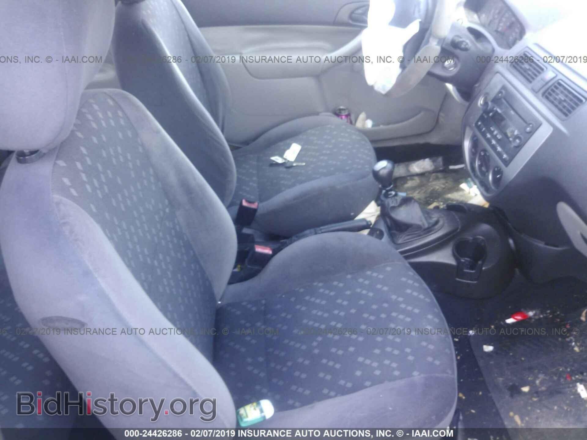 2007 FORD FOCUS - VIN: 1FAFP31N77W268302 - Фото 5