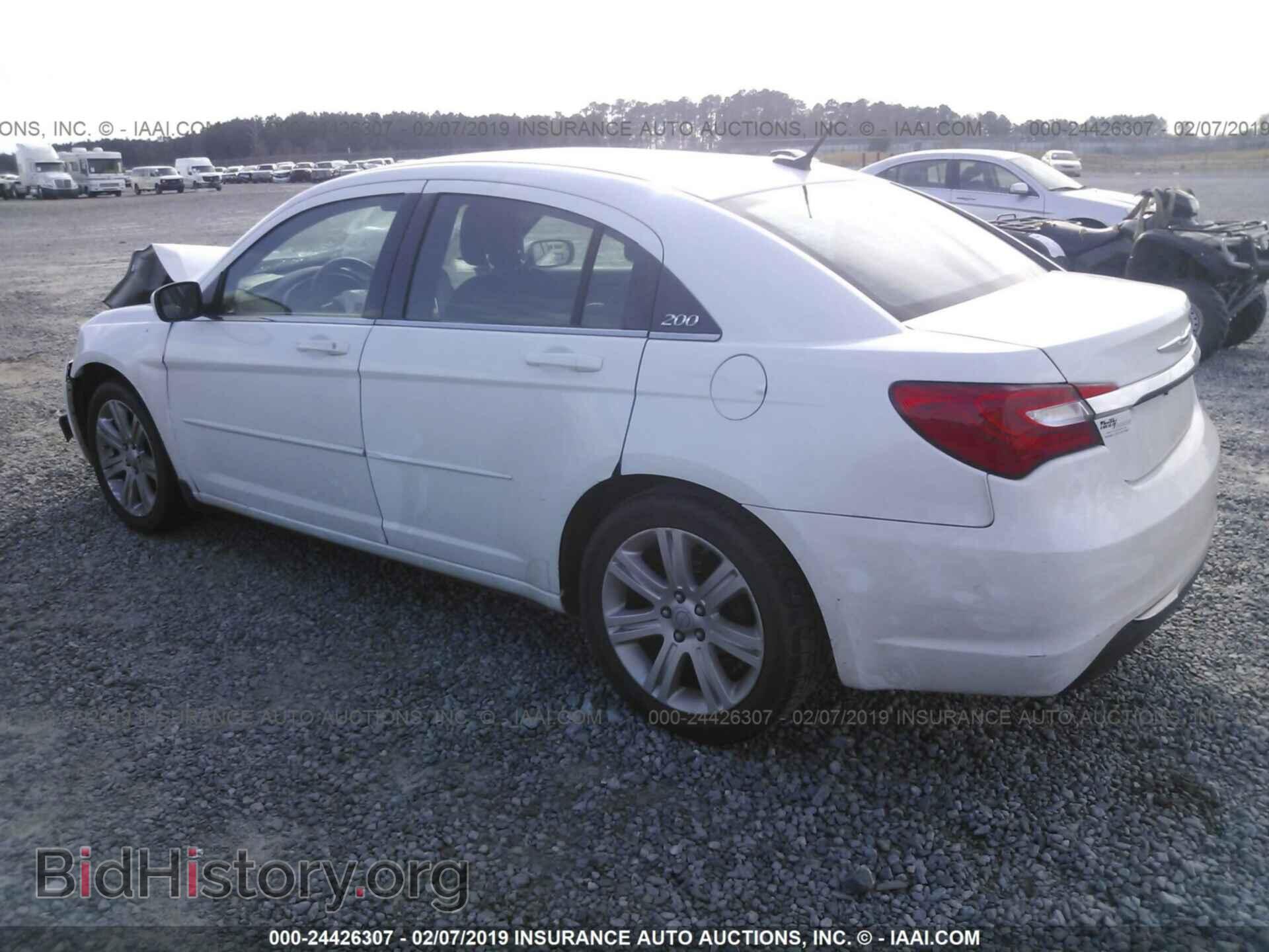 2012 CHRYSLER 200 - VIN: 1C3CCBAB9CN208373 - Фото 3