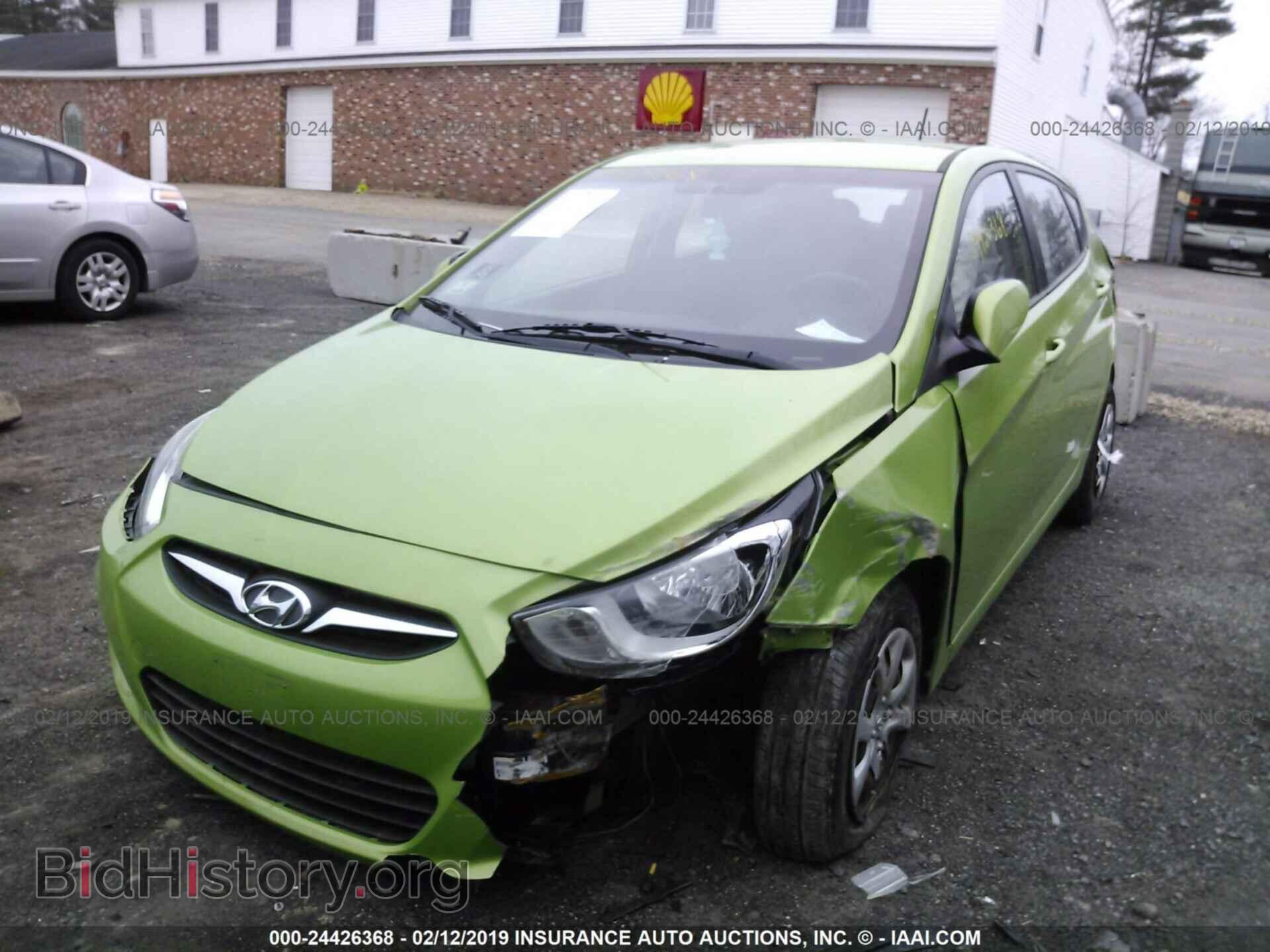 2014 HYUNDAI ACCENT - VIN: KMHCT5AE2EU172831 - Фото 2
