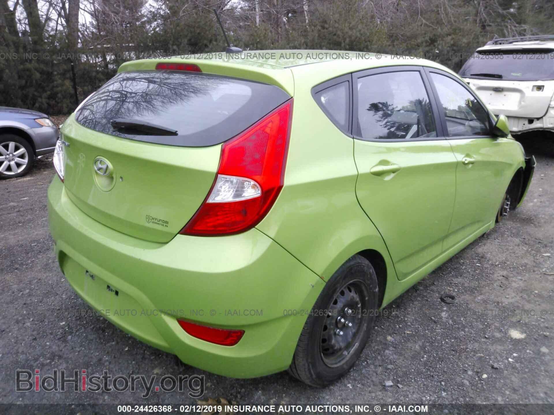 2014 HYUNDAI ACCENT - VIN: KMHCT5AE2EU172831 - Фото 4