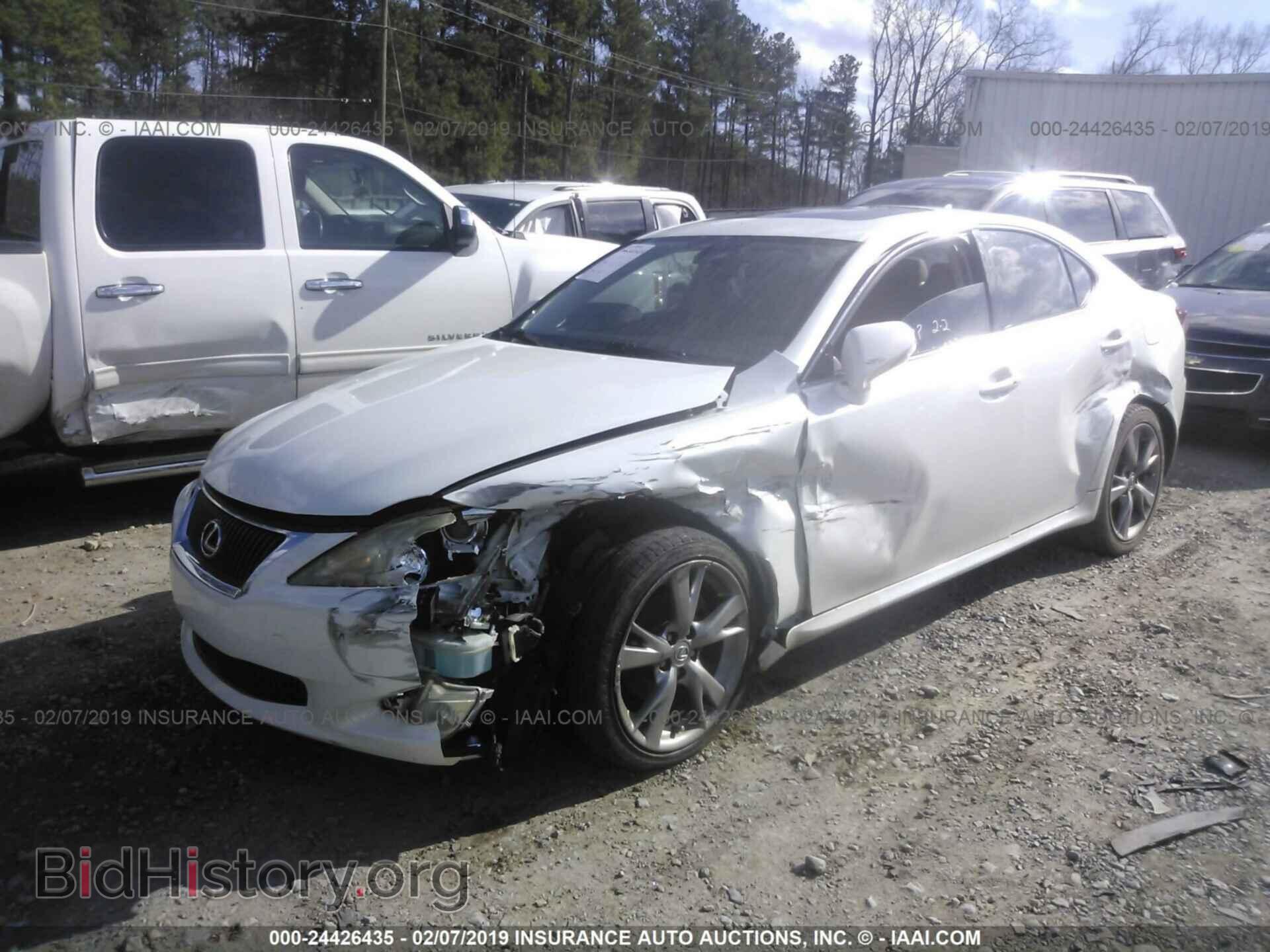 2009 LEXUS IS - VIN: JTHBK262392090221 - Фото 2