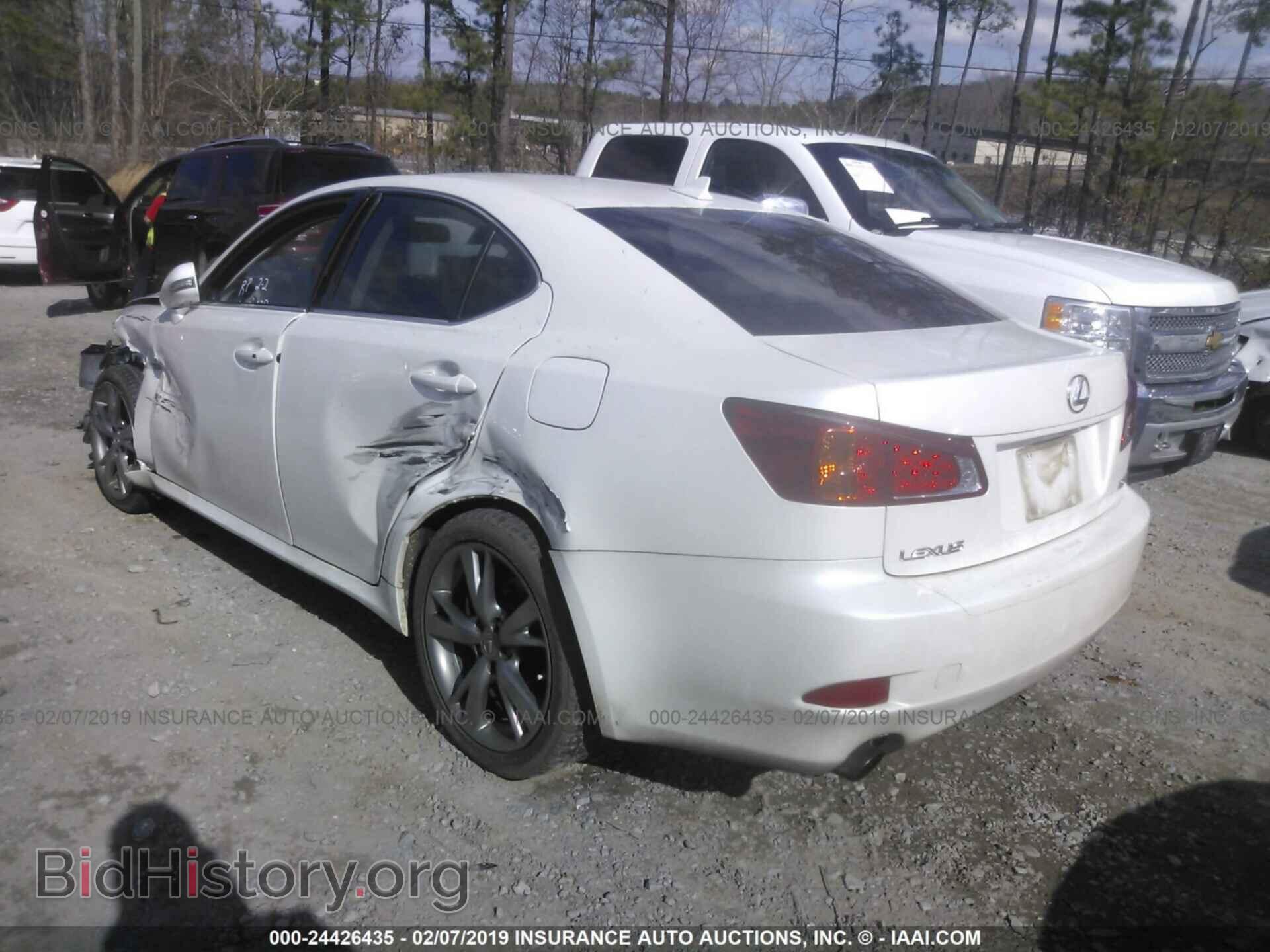 2009 LEXUS IS - VIN: JTHBK262392090221 - Фото 3