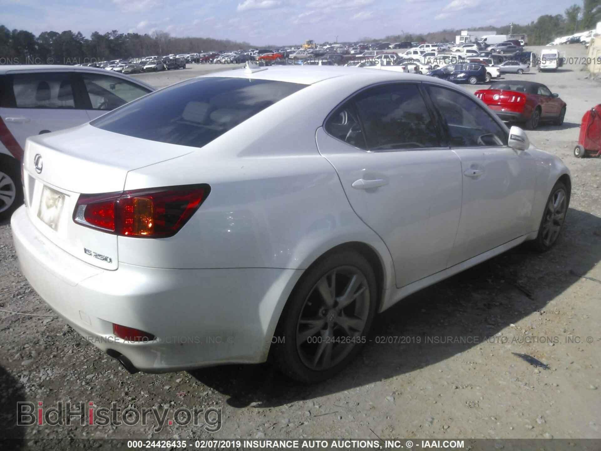 2009 LEXUS IS - VIN: JTHBK262392090221 - Фото 4