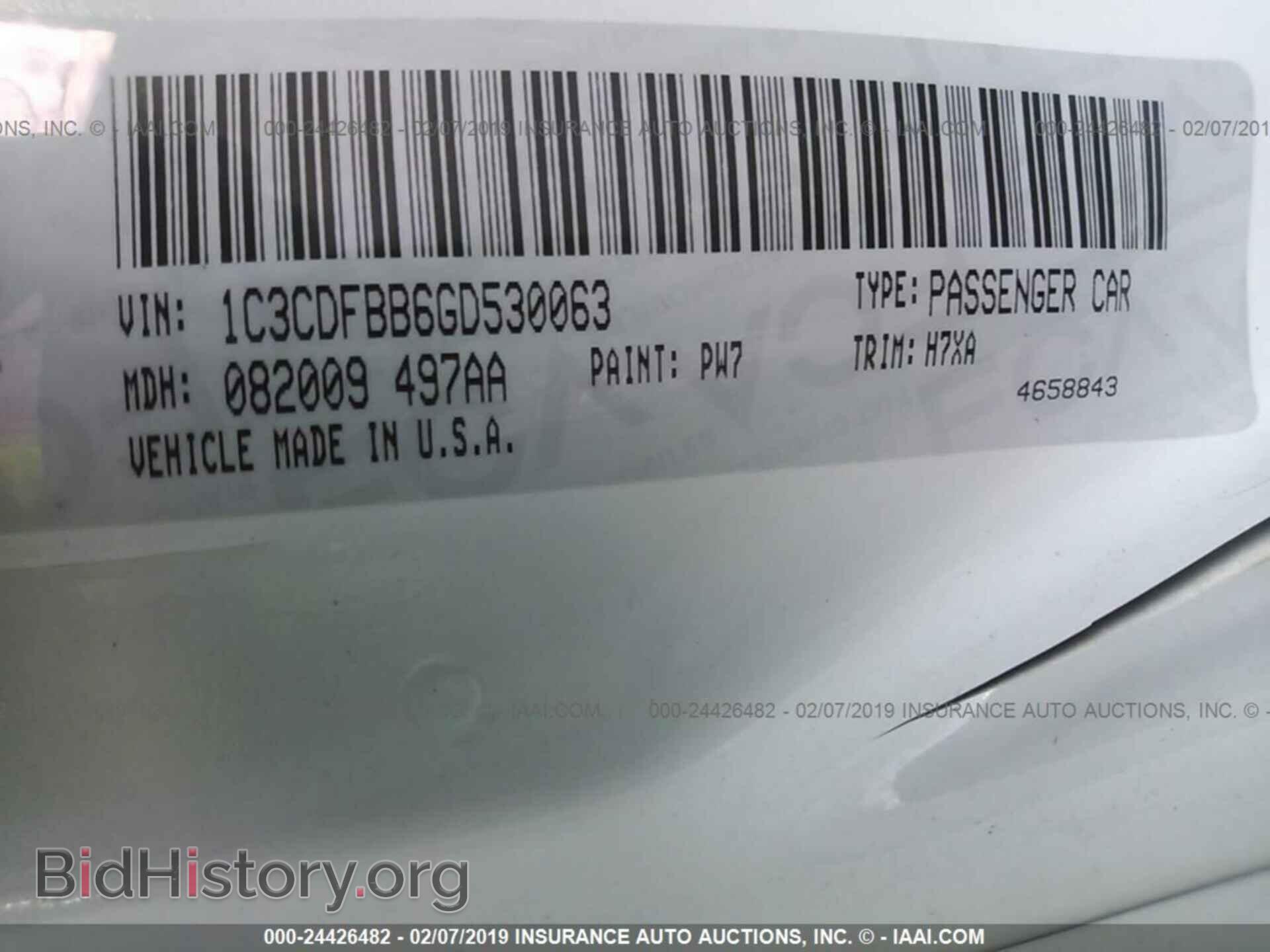 2016 DODGE DART - VIN: 1C3CDFBB6GD530063 - Photo 9