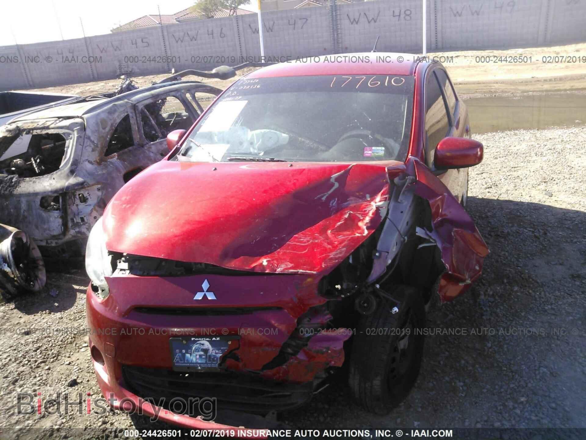 2015 MITSUBISHI MIRAGE - VIN: ML32A3HJ5FH032136 - Фото 6