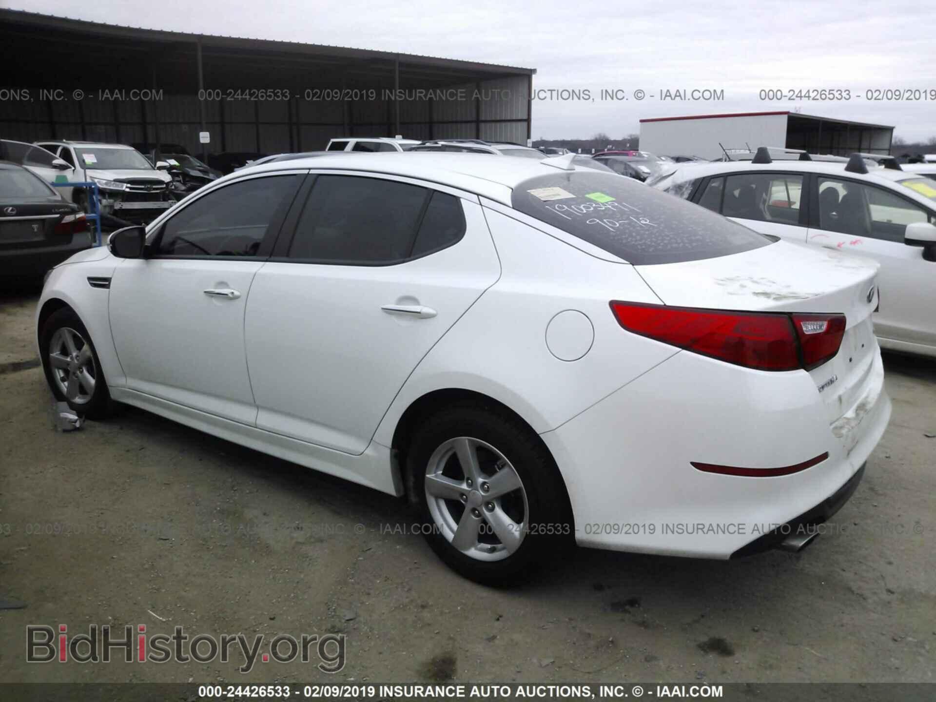 2015 KIA OPTIMA - VIN: KNAGM4A73F5532406 - Photo 3