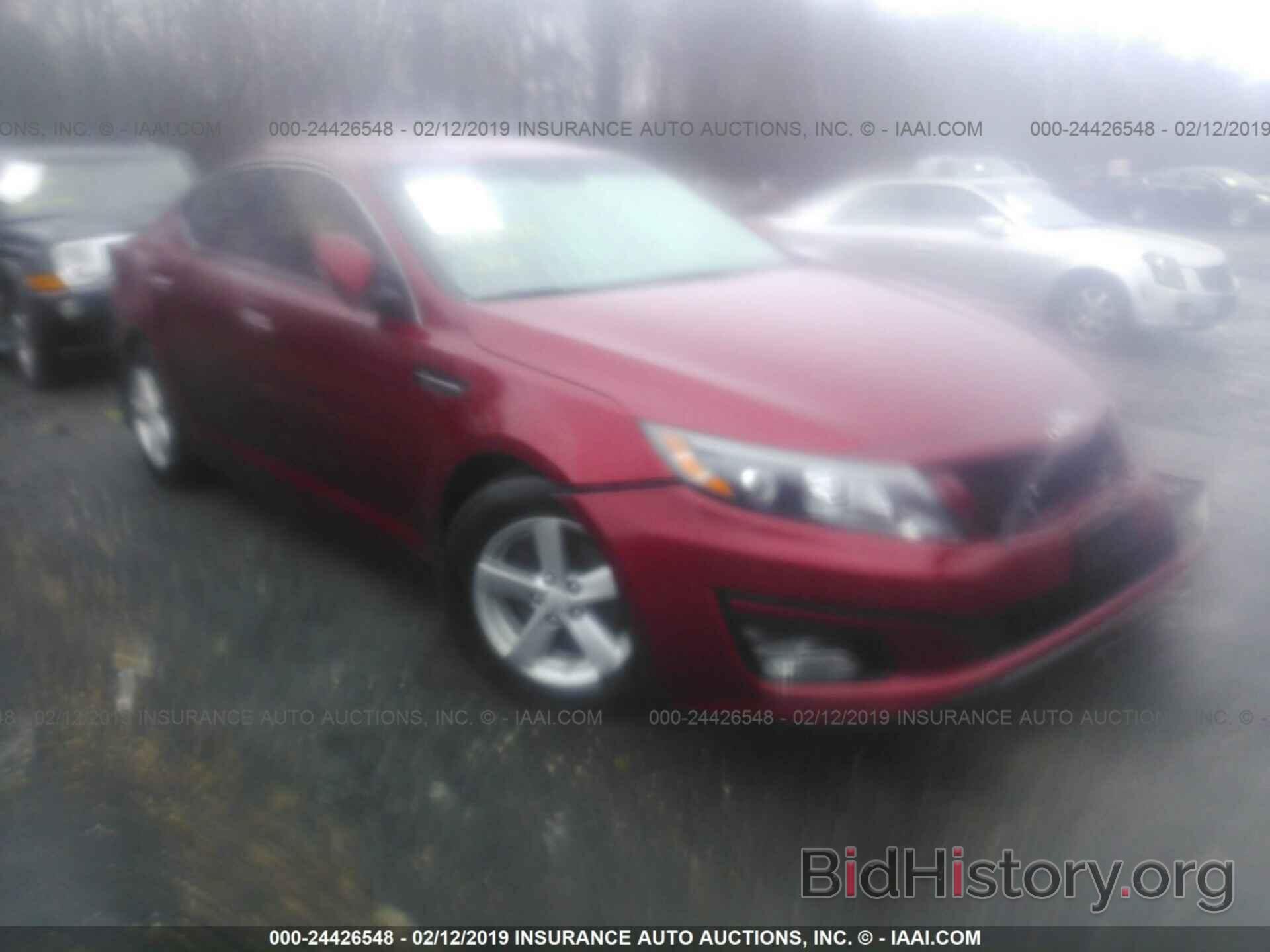 Photo 5XXGM4A71EG287019 - KIA OPTIMA 2014