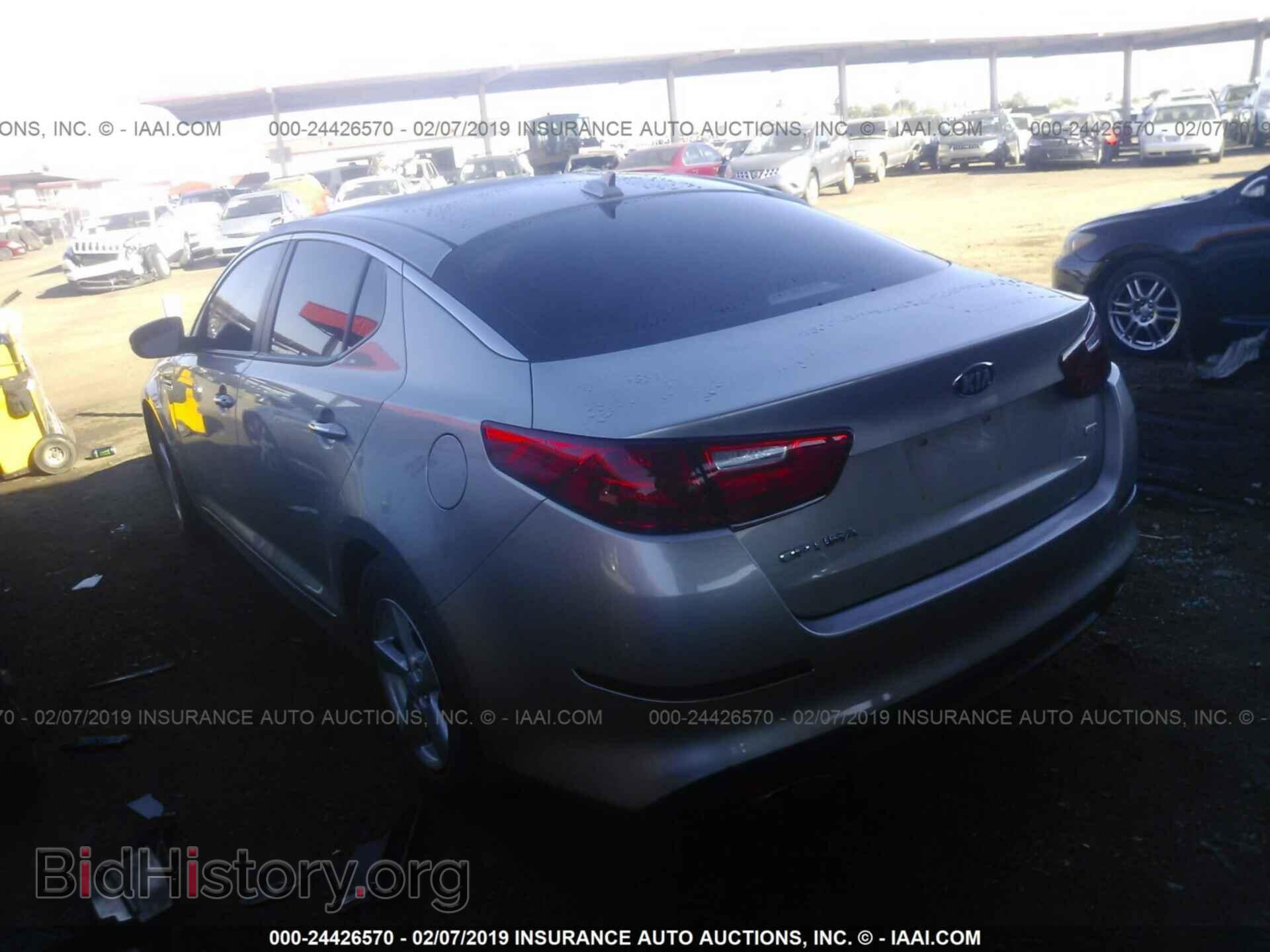 2015 KIA OPTIMA - VIN: 5XXGM4A72FG481947 - Фото 3