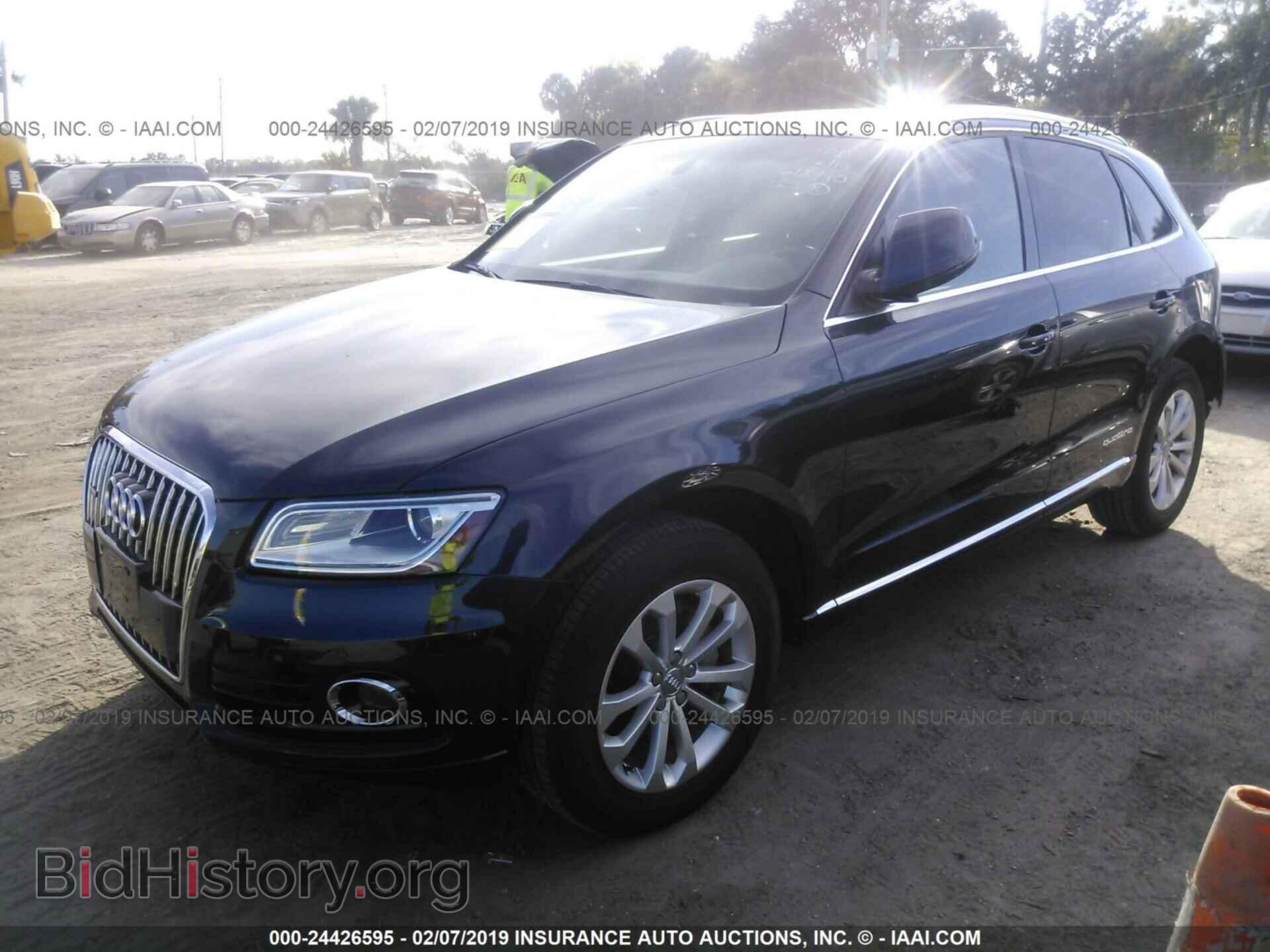 2014 AUDI Q5 - VIN: WA1LFAFP5EA124539 - Фото 2