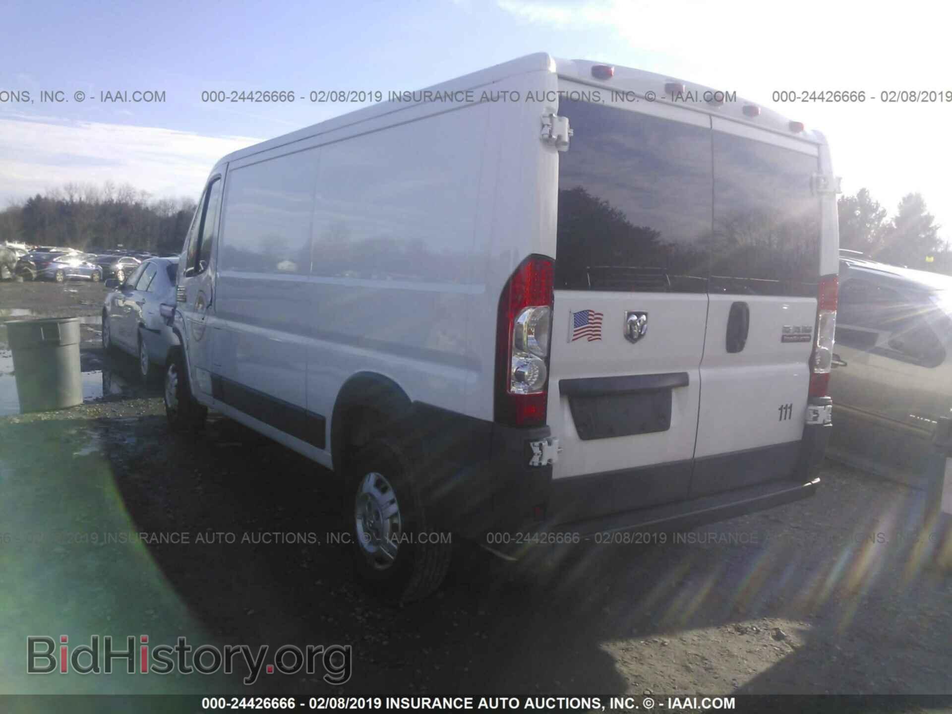 2016 RAM PROMASTER CARGO VAN - VIN: 3C6TRVAG3GE121271 - Фото 3