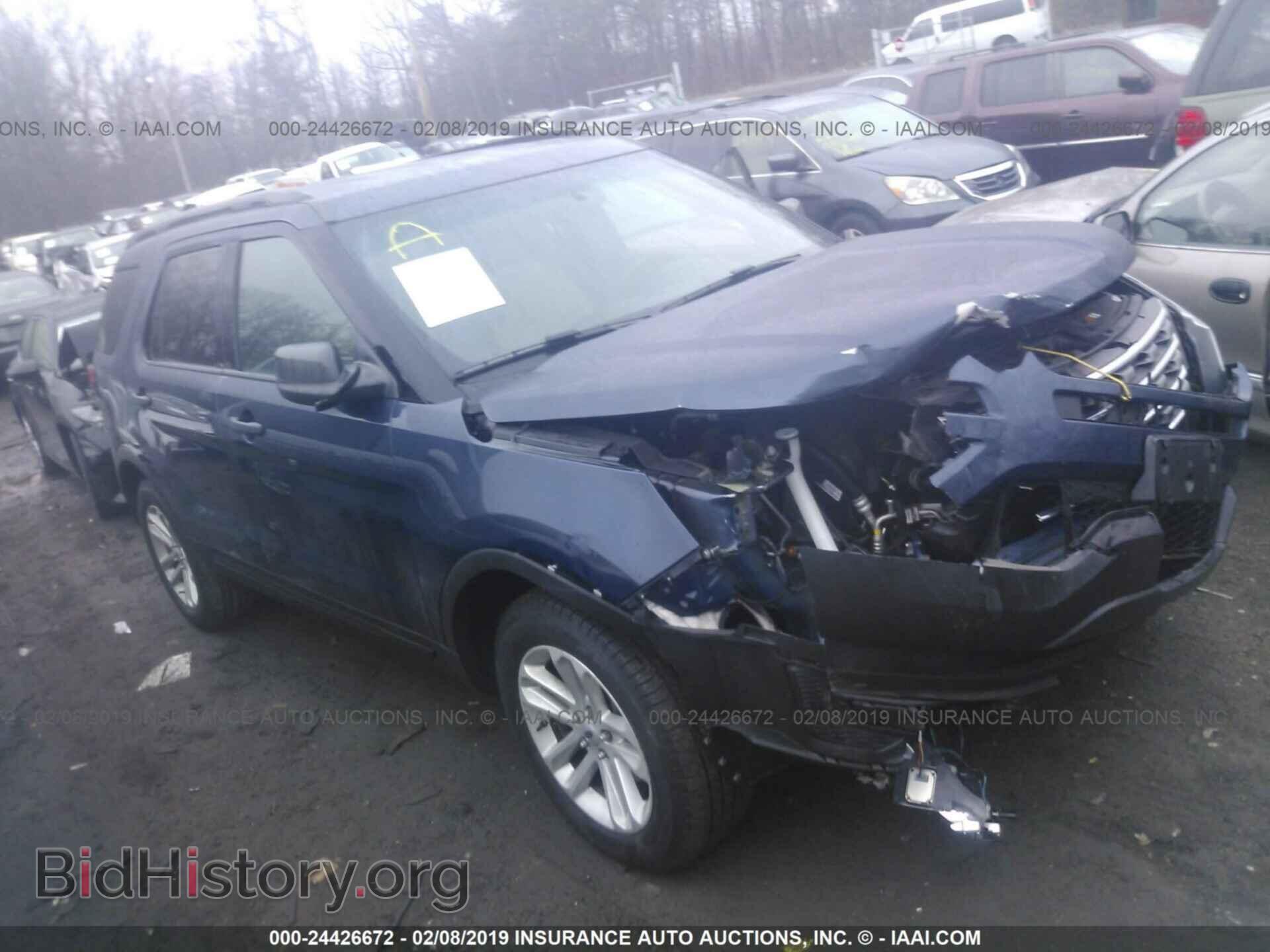 Фотография 1FM5K7B89HGA48395 - FORD EXPLORER 2017