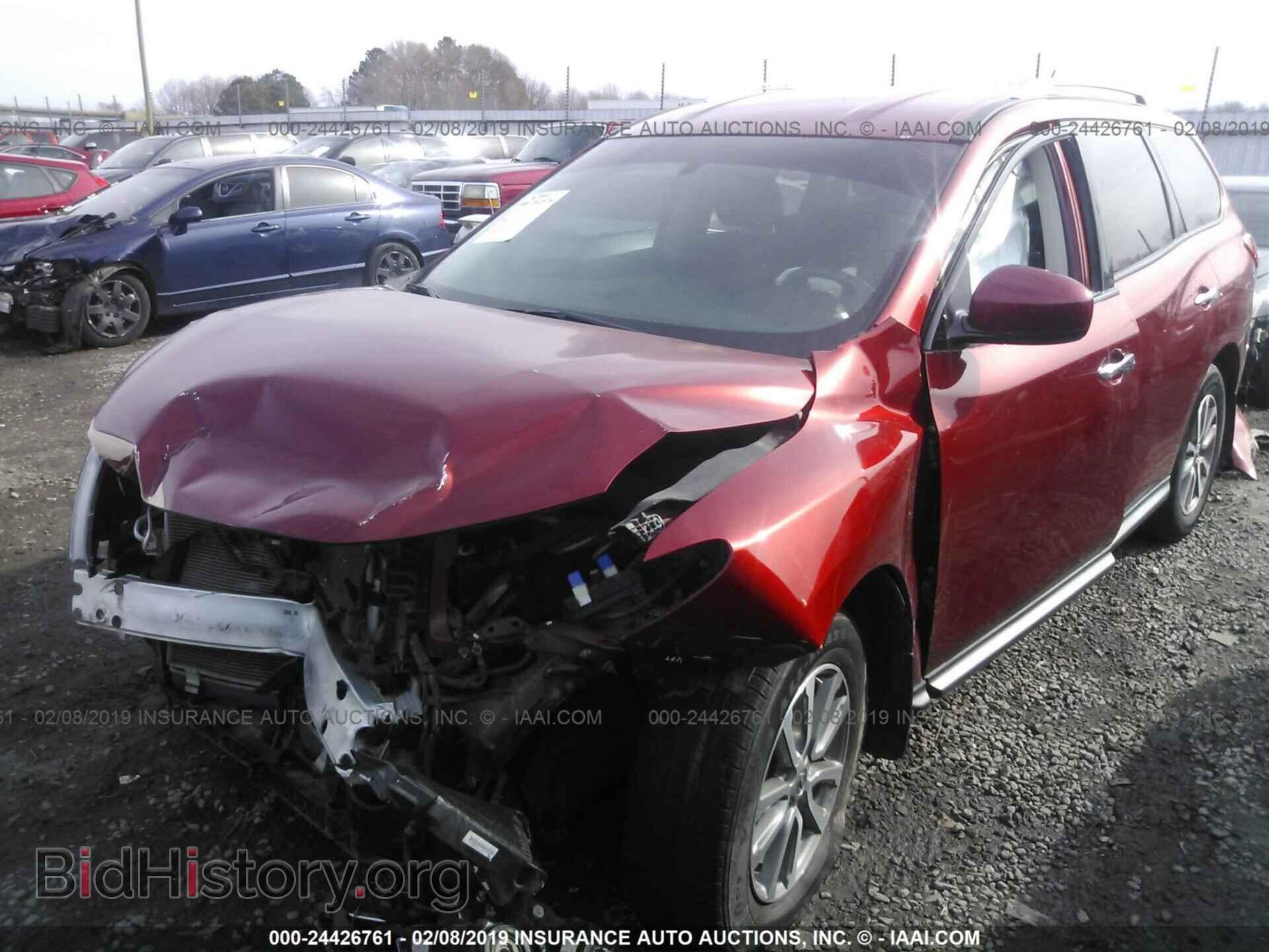2015 NISSAN PATHFINDER - VIN: 5N1AR2MM6FC646231 - Фото 2