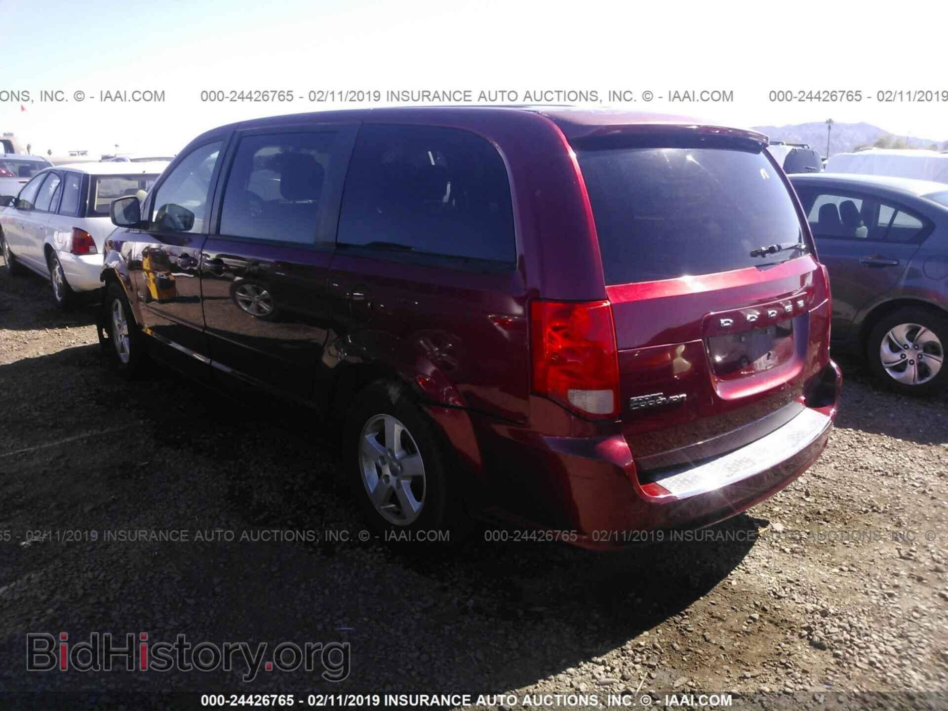 2011 DODGE GRAND CARAVAN - VIN: 2D4RN3DGXBR606726 - Фото 3