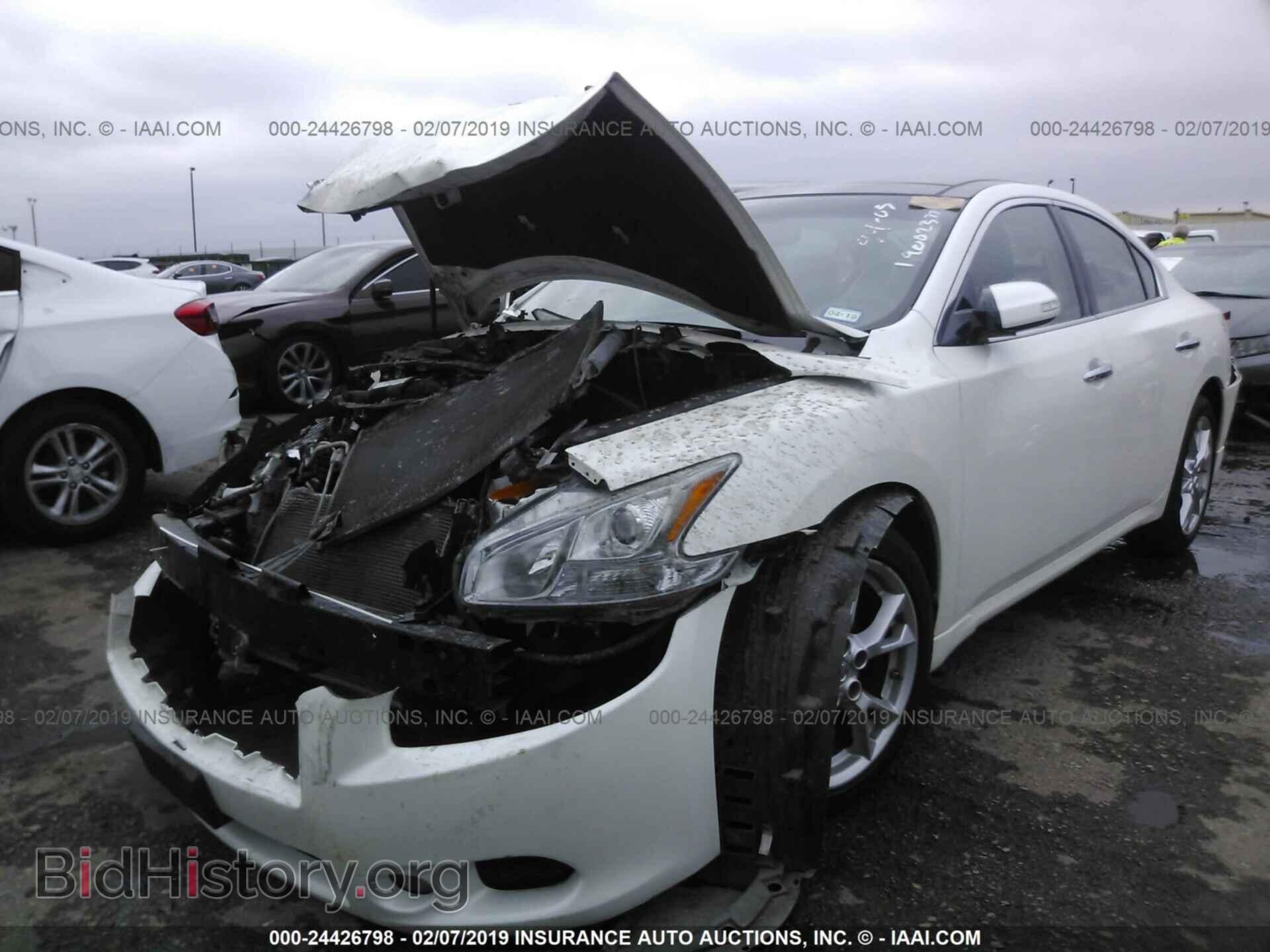 2014 NISSAN MAXIMA - VIN: 1N4AA5AP2EC449458 - Photo 2