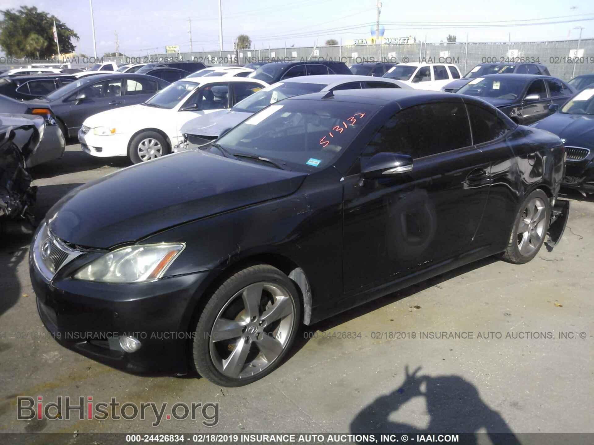 2010 LEXUS IS - VIN: JTHFF2C28A2513132 - Фото 2