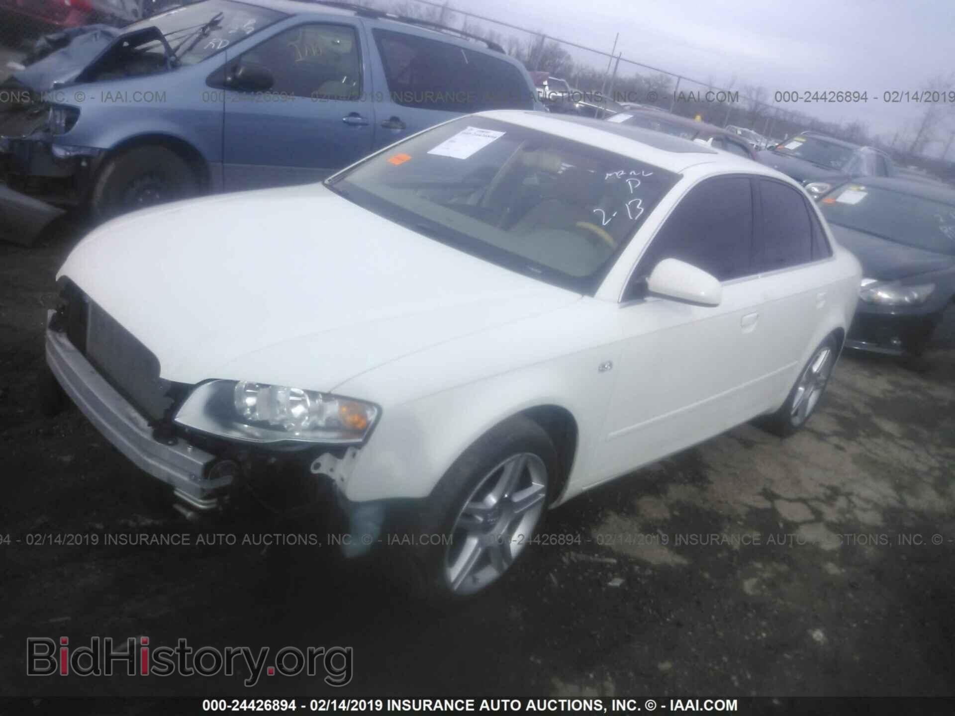2006 AUDI A4 - VIN: WAUDG78E76A020820 - Photo 2