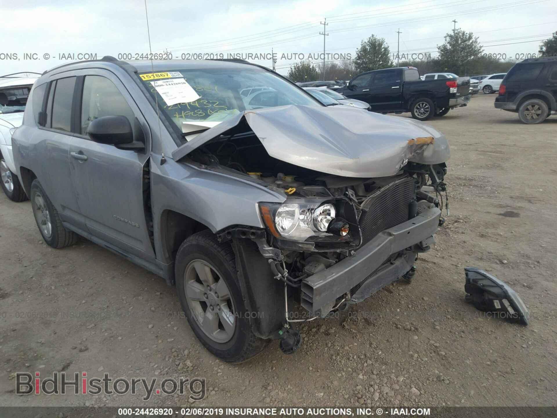 Фотография 1C4NJCBAXFD219432 - JEEP COMPASS 2015