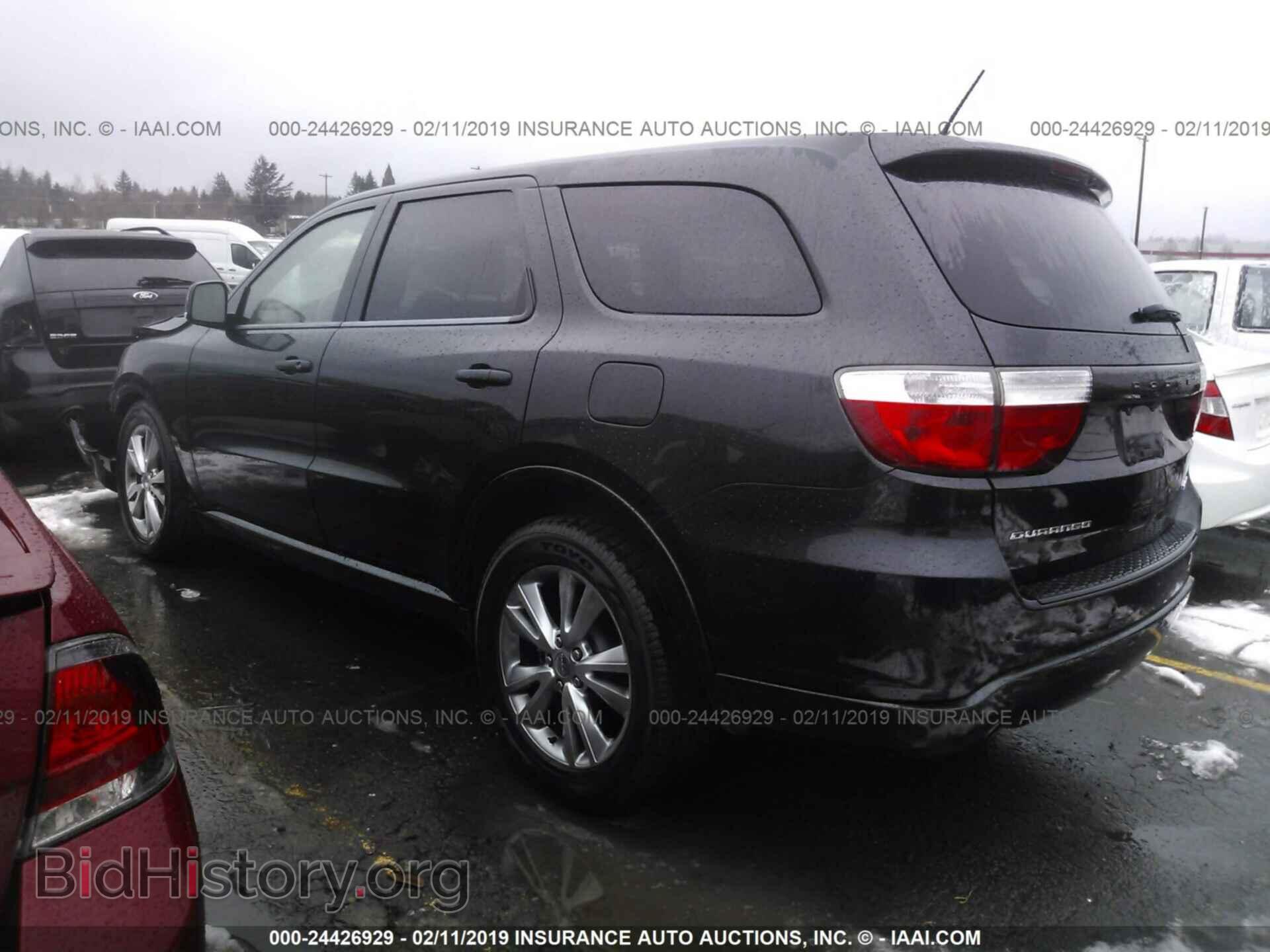 2012 DODGE DURANGO - VIN: 1C4SDHCT0CC314347 - Photo 3