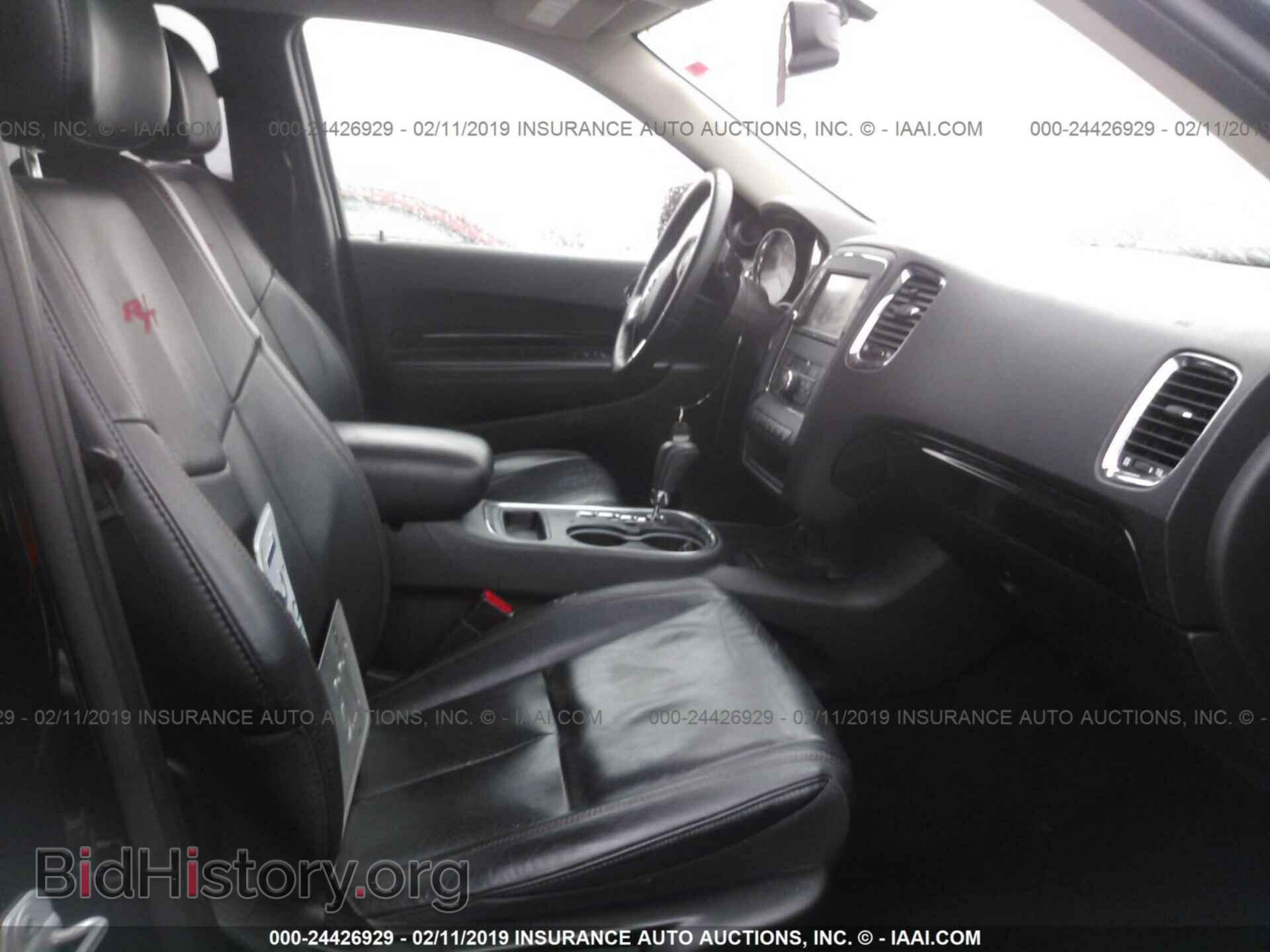 2012 DODGE DURANGO - VIN: 1C4SDHCT0CC314347 - Photo 5