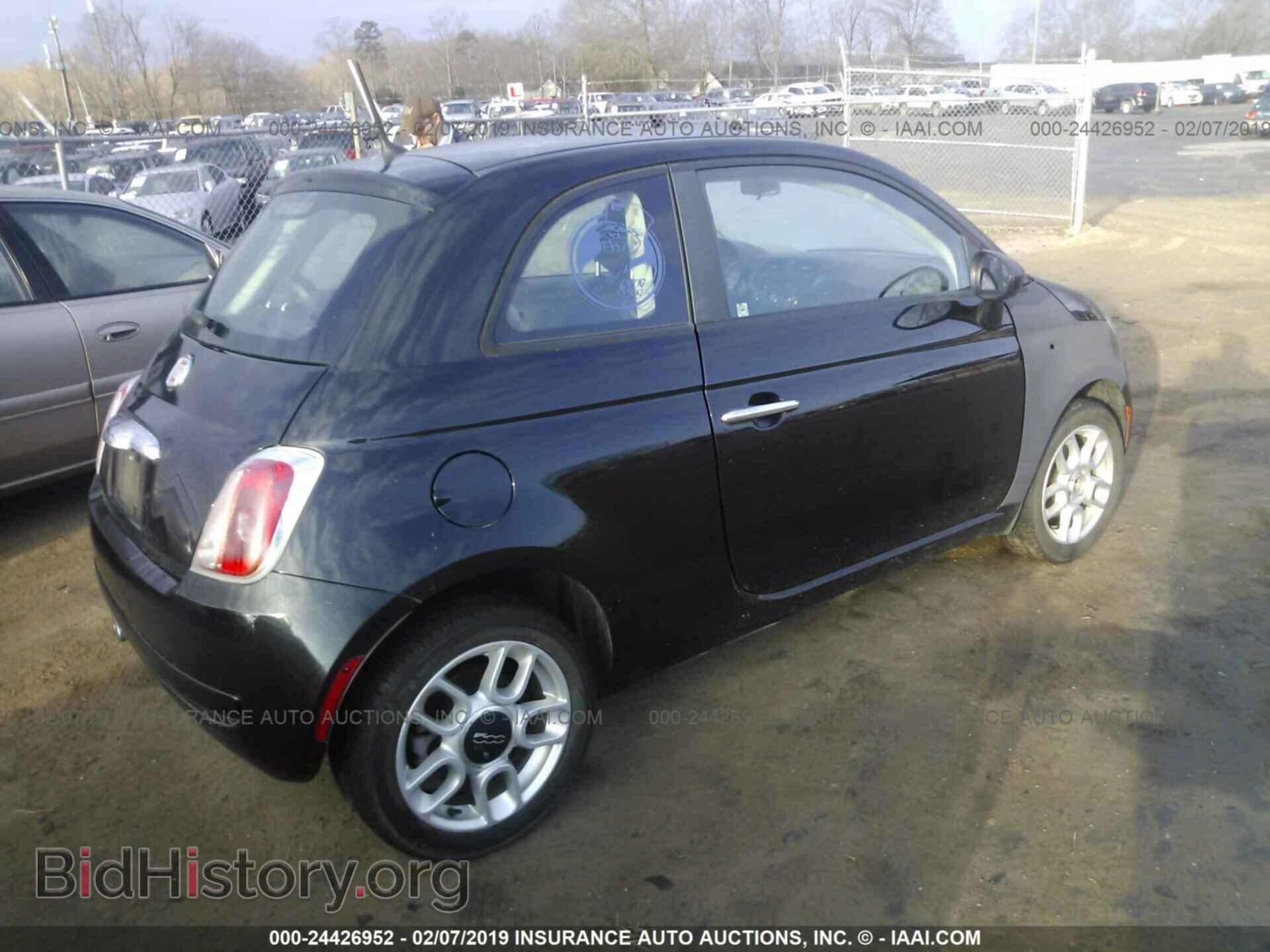2012 FIAT 500 - VIN: 3C3CFFAR4CT384503 - Фото 4