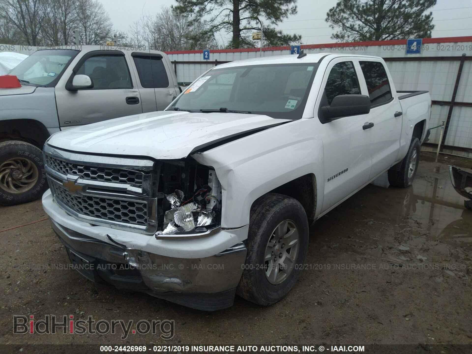 2014 CHEVROLET SILVERADO - VIN: 3GCPCREC2EG190867 - Photo 2