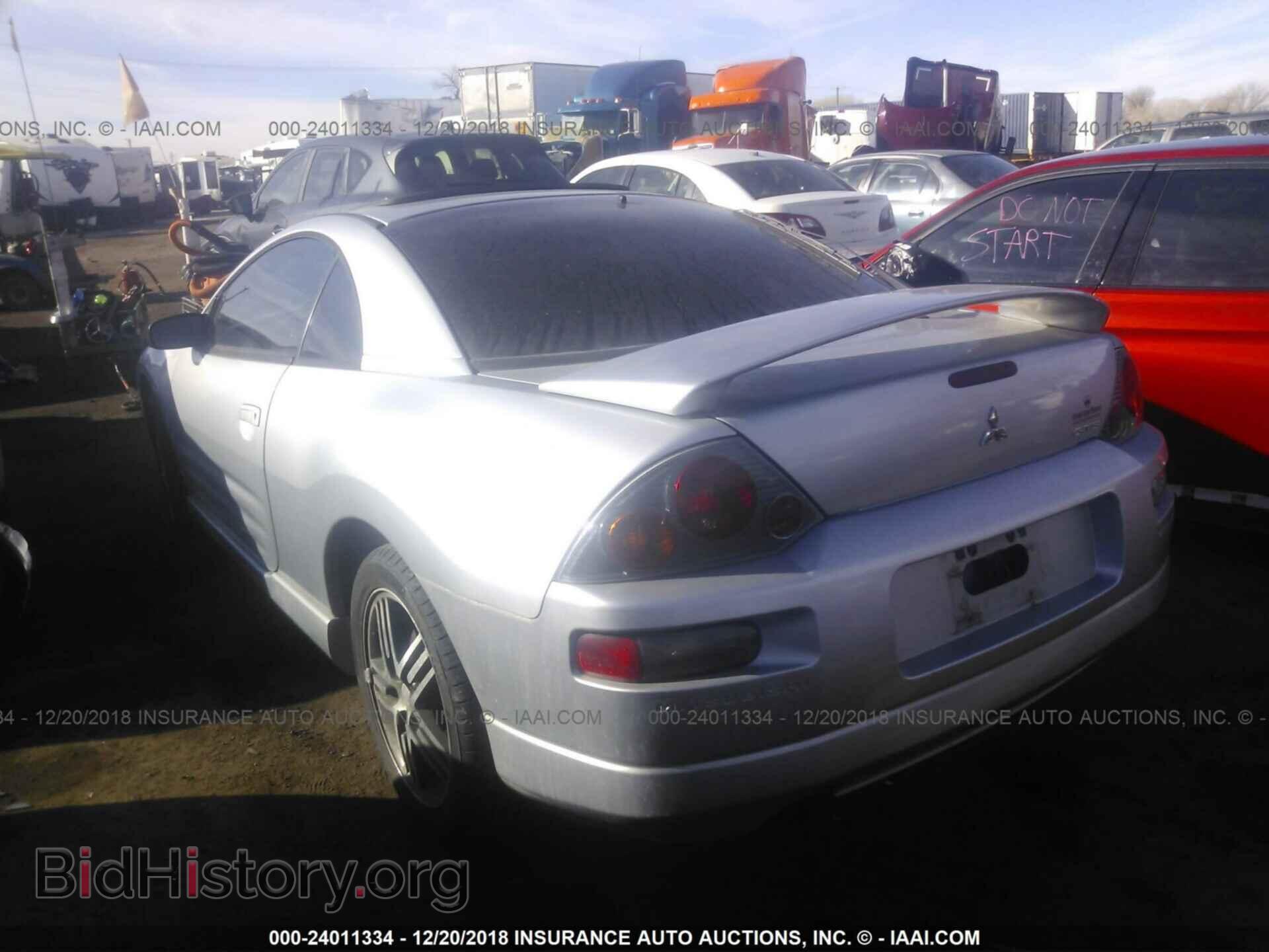2003 MITSUBISHI ECLIPSE - VIN: 4A3AC74H63E007785 - Фото 3