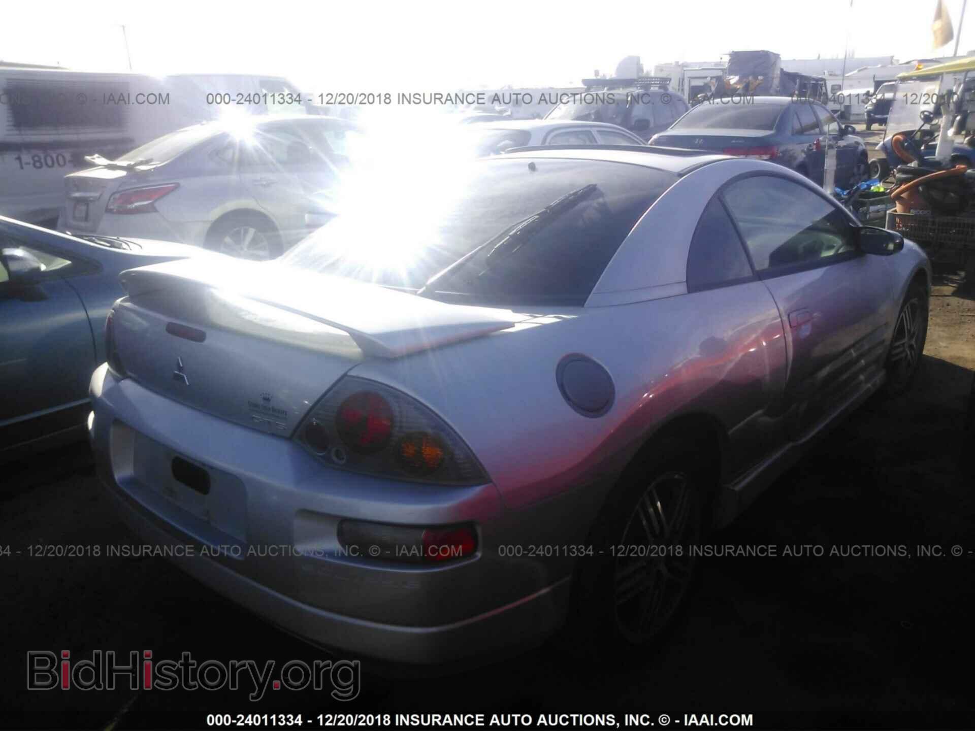 2003 MITSUBISHI ECLIPSE - VIN: 4A3AC74H63E007785 - Фото 4