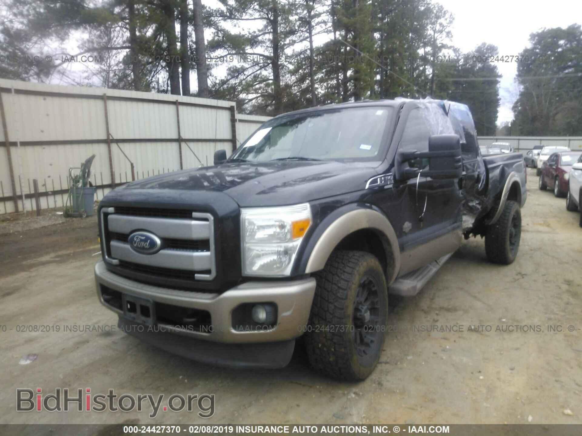 2011 FORD F250 - VIN: 1FT7W2BT8BEB00191 - Фото 2