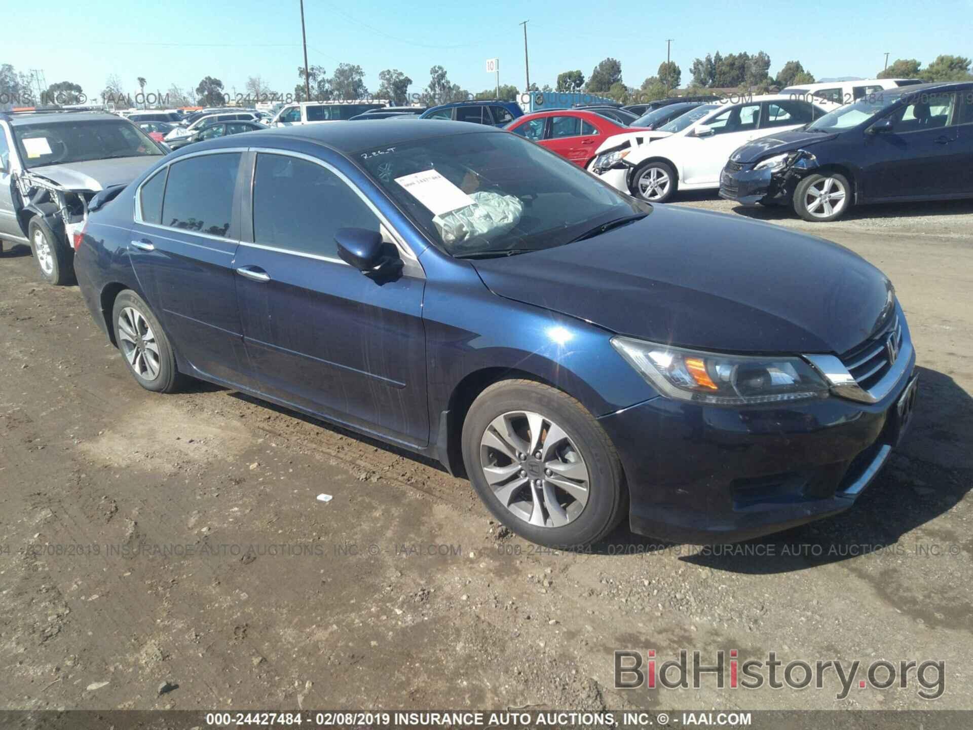 Photo 1HGCR2F30DA006396 - HONDA ACCORD 2013