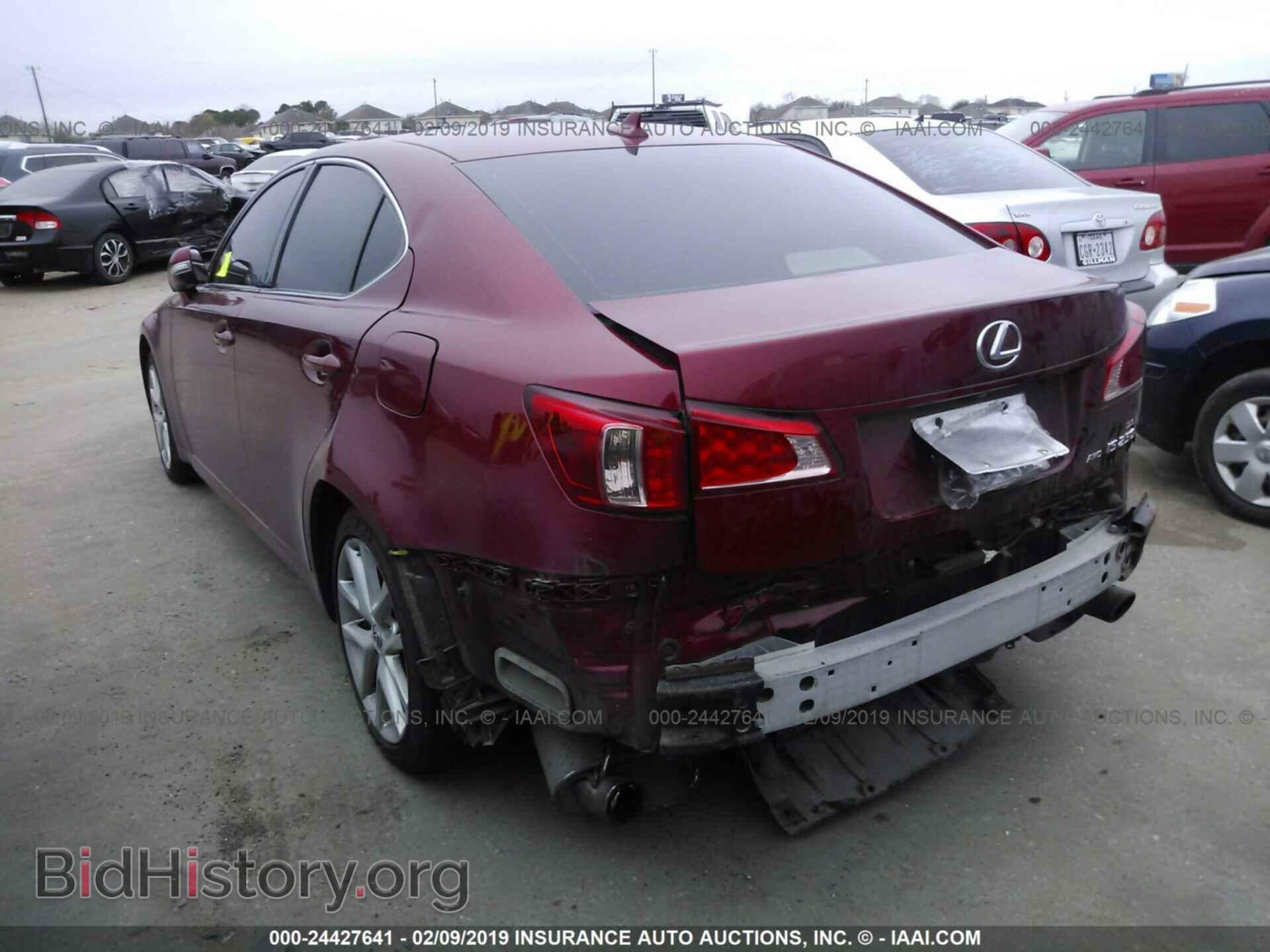 2011 LEXUS IS - VIN: JTHCF5C20B5049306 - Фото 3